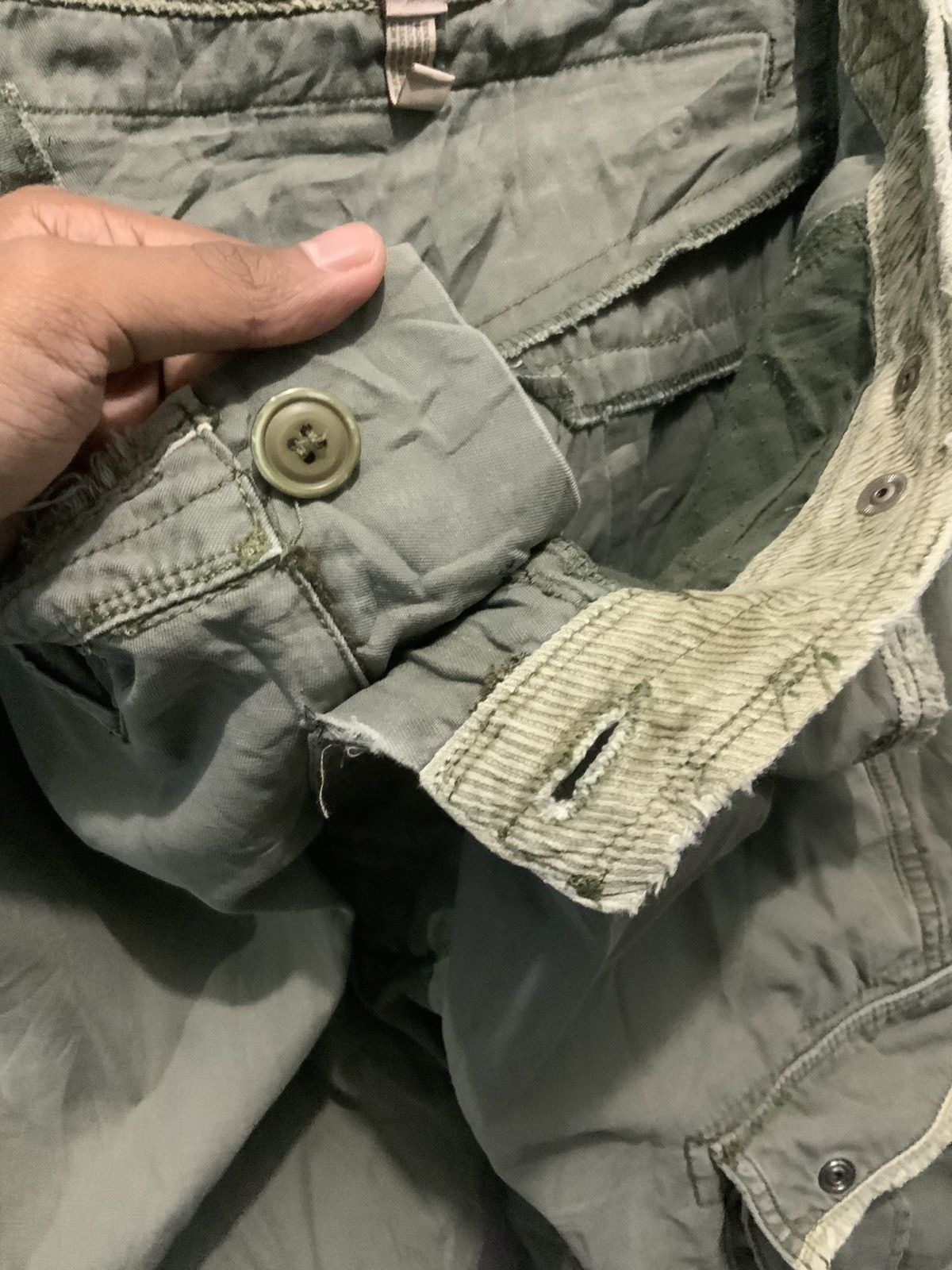 Abercrombie & Fitch Vintage Abercrombie Bondage Camo Voodo Tactical Cargo Pants Size US 34 / EU 50 - 19 Thumbnail