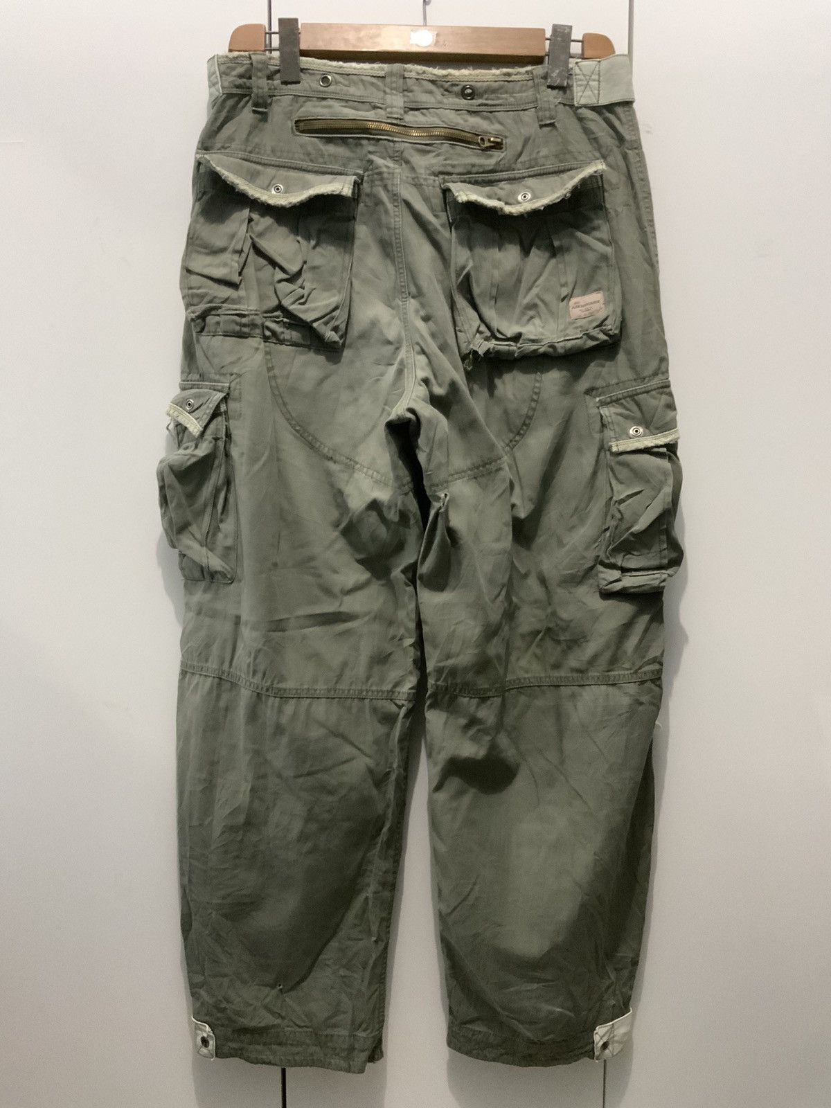 Abercrombie & Fitch Vintage Abercrombie Bondage Camo Voodo Tactical Cargo Pants Size US 34 / EU 50 - 2 Thumbnail