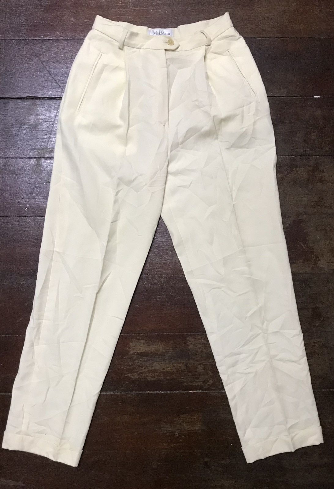 Max Mara Max mara straight cut ladies pants Size 27" / US 4 / IT 40 - 9 Thumbnail