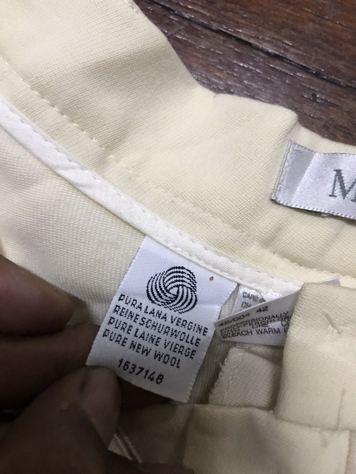 Max Mara Max mara straight cut ladies pants Size 27" / US 4 / IT 40 - 5 Thumbnail