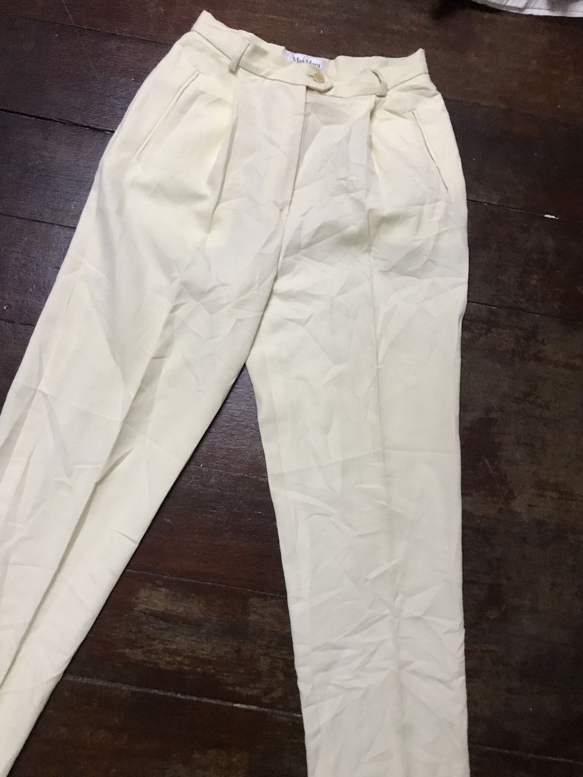 Max Mara Max mara straight cut ladies pants Size 27" / US 4 / IT 40 - 3 Thumbnail