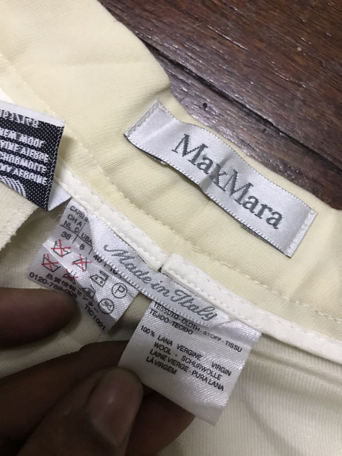 Max Mara Max mara straight cut ladies pants Size 27" / US 4 / IT 40 - 4 Thumbnail