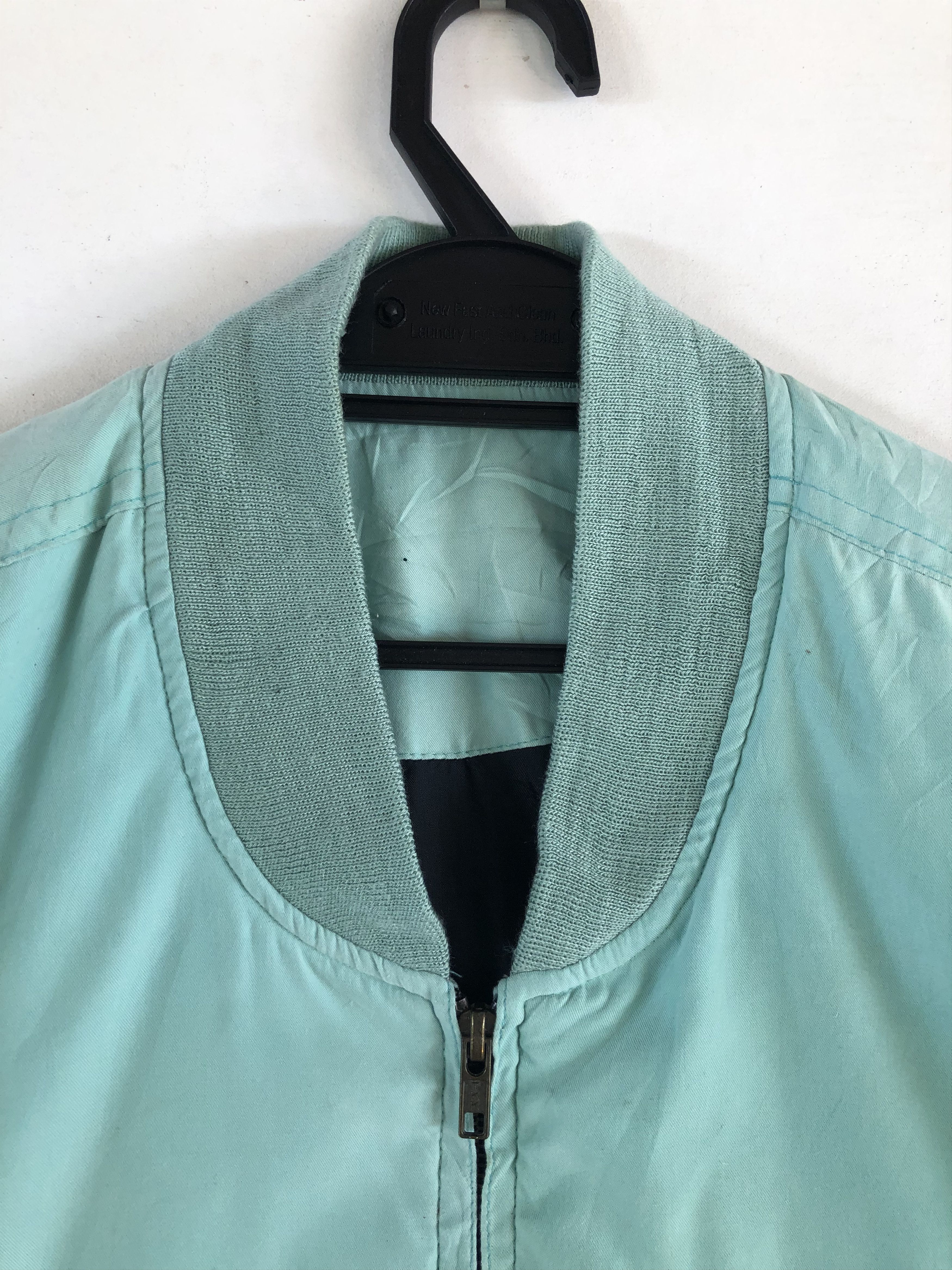 Giorgio Armani × Vintage VINTAGE GIORGIO ARMANI BIG LOGO LIGHTWEIGHT FLIGHT JACKET Size US L / EU 52-54 / 3 - 4 Thumbnail