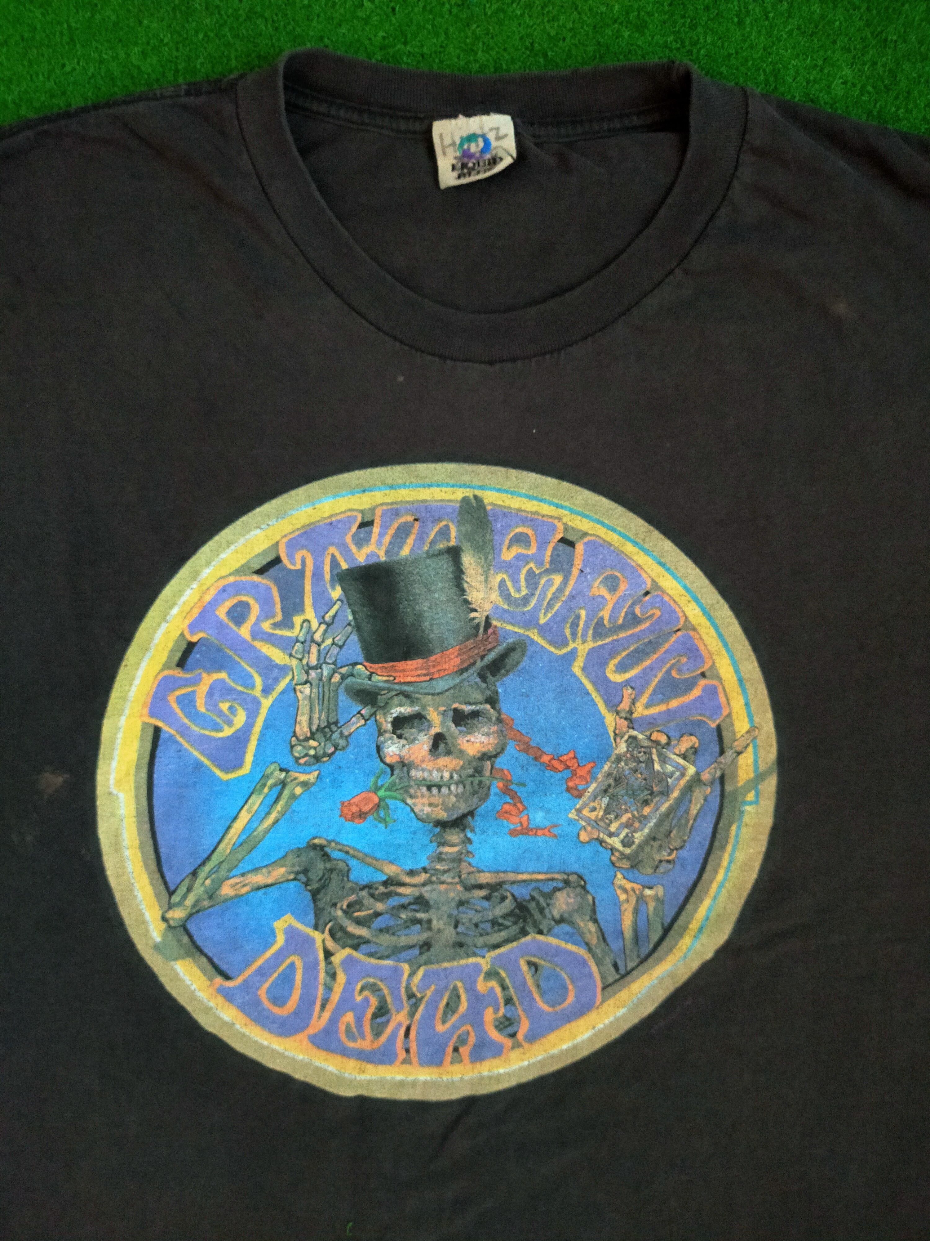 Band Tees VINTAGE GRATEFUL DEAD 1999 T-SHIRT Size US XXL / EU 58 / 5 - 2 Thumbnail