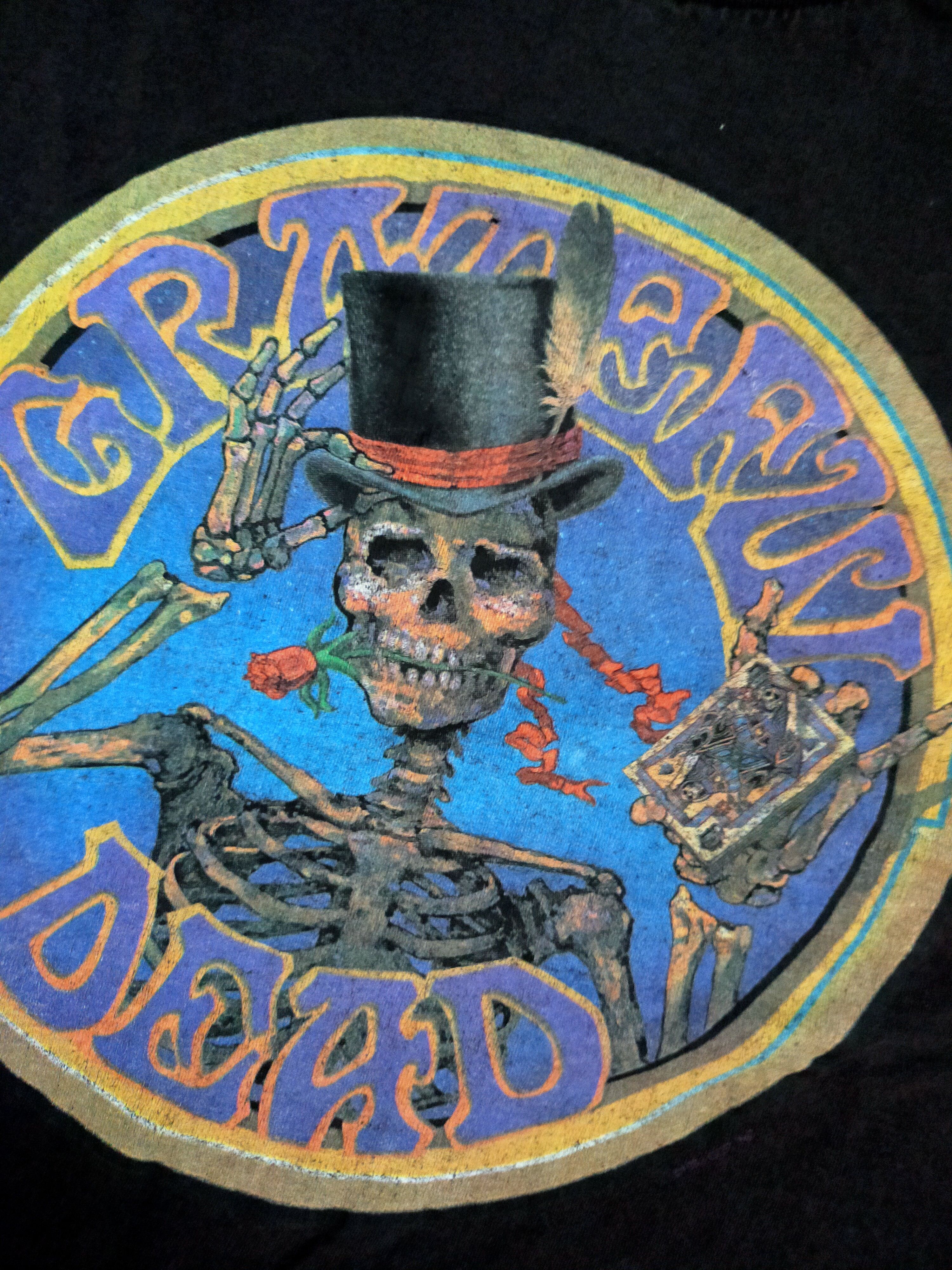 Band Tees VINTAGE GRATEFUL DEAD 1999 T-SHIRT Size US XXL / EU 58 / 5 - 4 Thumbnail