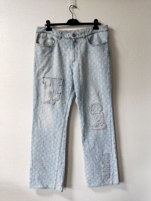 Louis Vuitton NBA Flared Denim Jeans