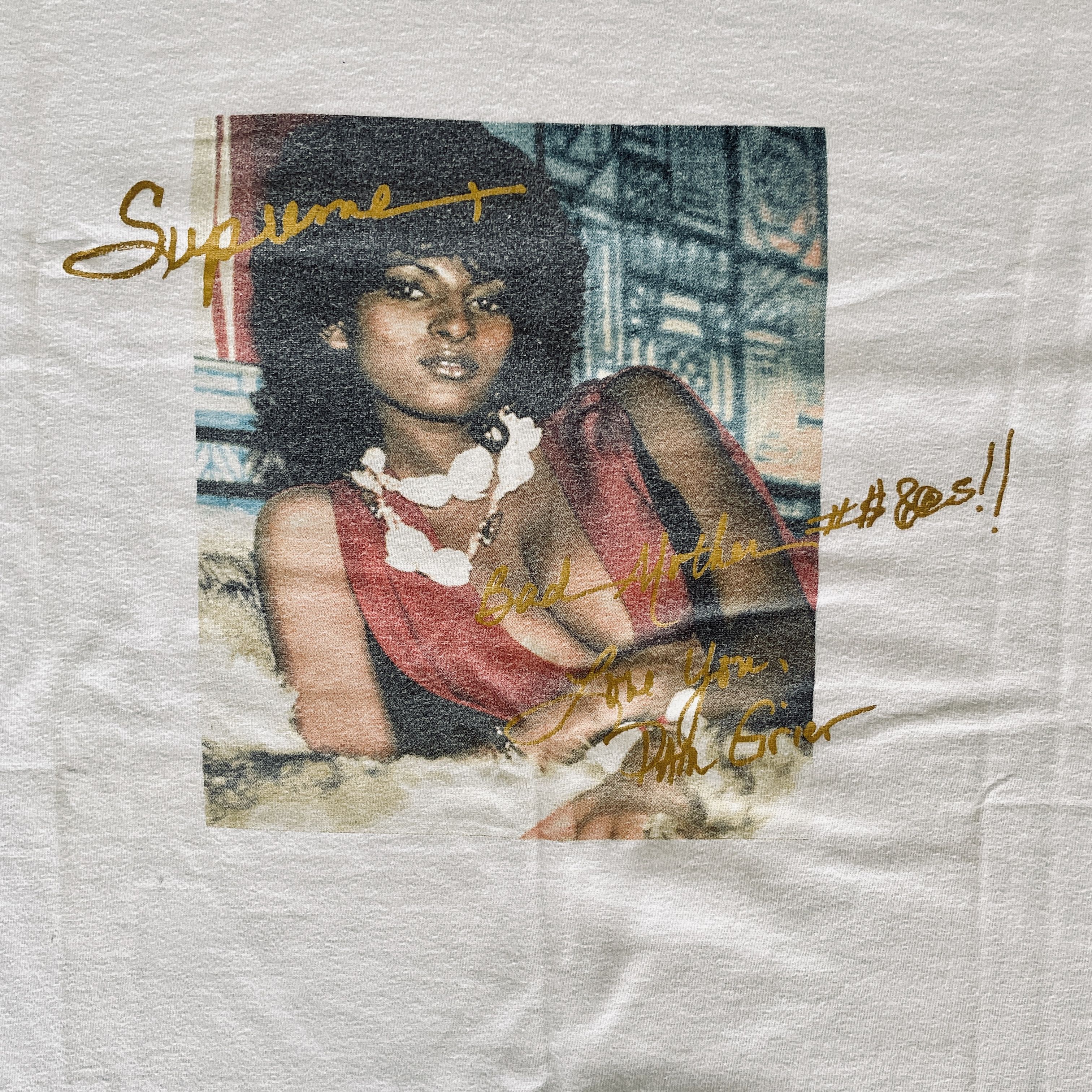 Supreme Supreme Pam Grier Tee Size US L / EU 52-54 / 3 - 2 Thumbnail