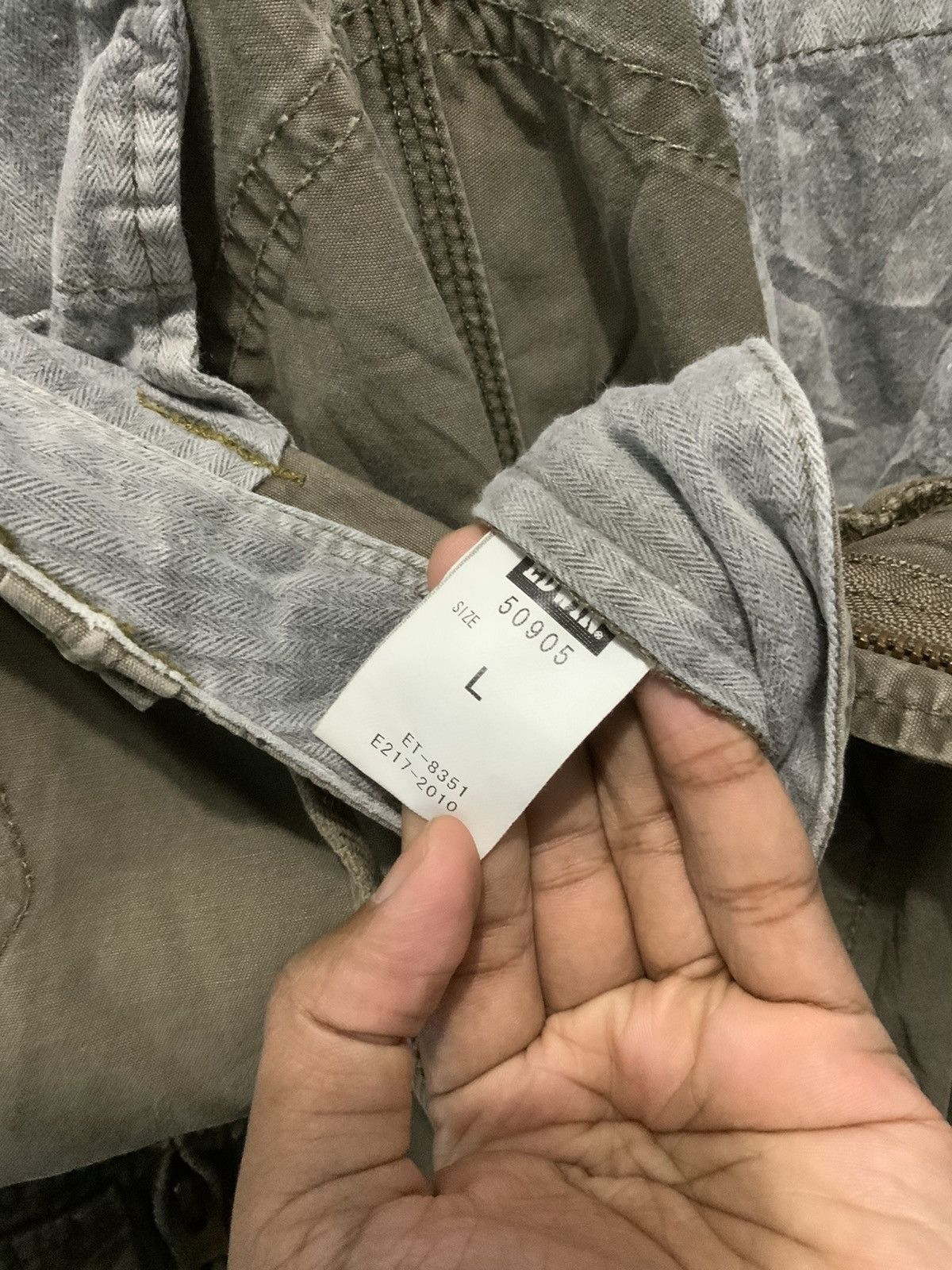 Edwin Edwin Over the Factory Bondage Tactical Cargo Pant🔥 Size US 36 / EU 52 - 22 Thumbnail