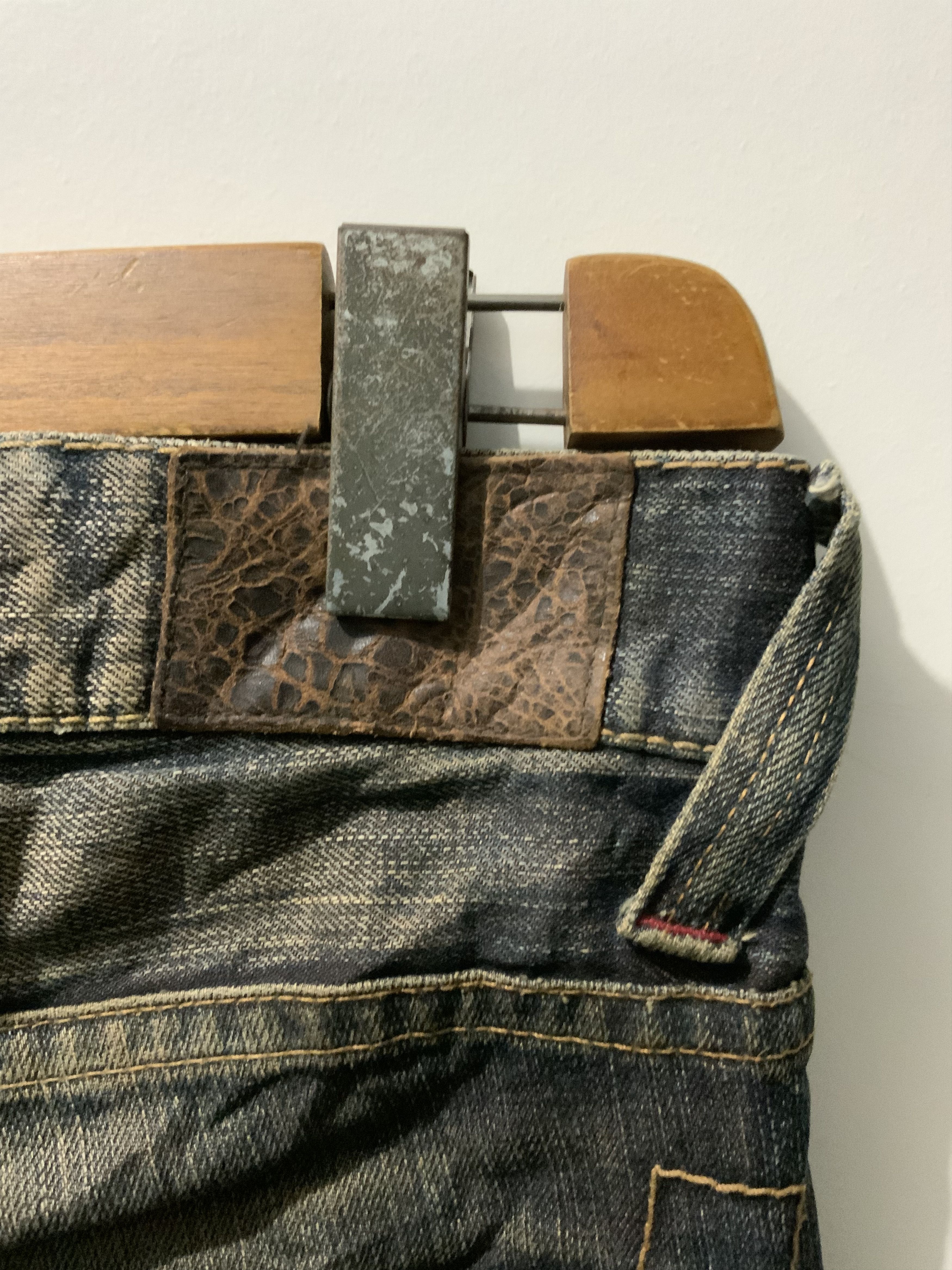 Japanese Brand JAPAN MADE Tornado Mart Distressed Bootcut Flare Size US 32 / EU 48 - 12 Thumbnail