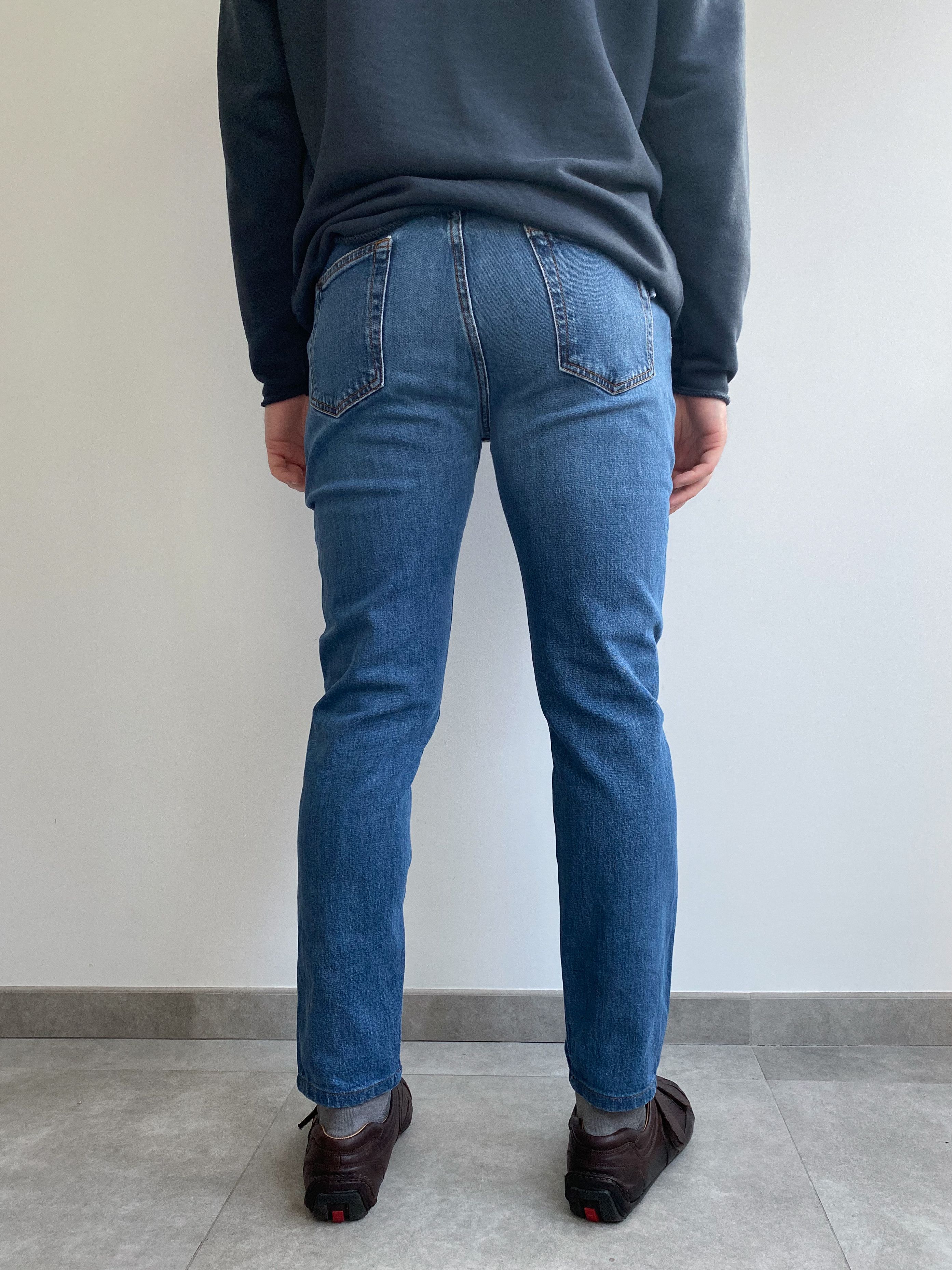 Versace Versus Versace Skinny Blue Denim Pants Jeans Size US 32 / EU 48 - 3 Thumbnail