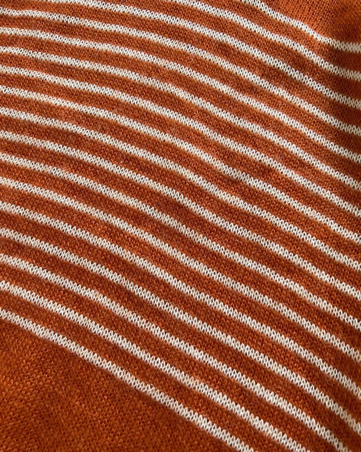 Diet Butcher Slim Skin AW2015 “Feather to Snow” Multi-Pattern Mohair Turtleneck Size US S / EU 44-46 / 1 - 7 Thumbnail