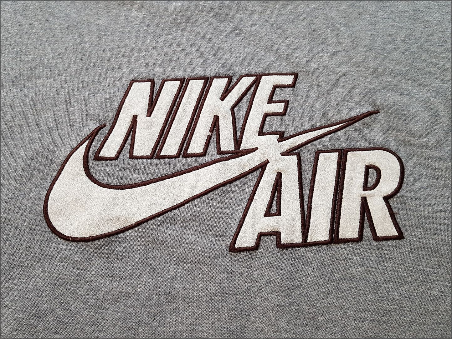 Nike Vintage Nike Air Sweatshirt Big Logo size XL Size US XL / EU 56 / 4 - 3 Thumbnail