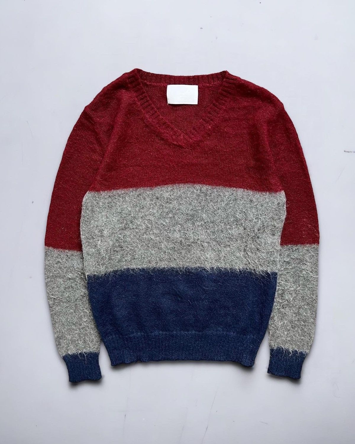 General Research Urban Research Colour Block Mohair Sweater Size US S / EU 44-46 / 1 - 1 Thumbnail