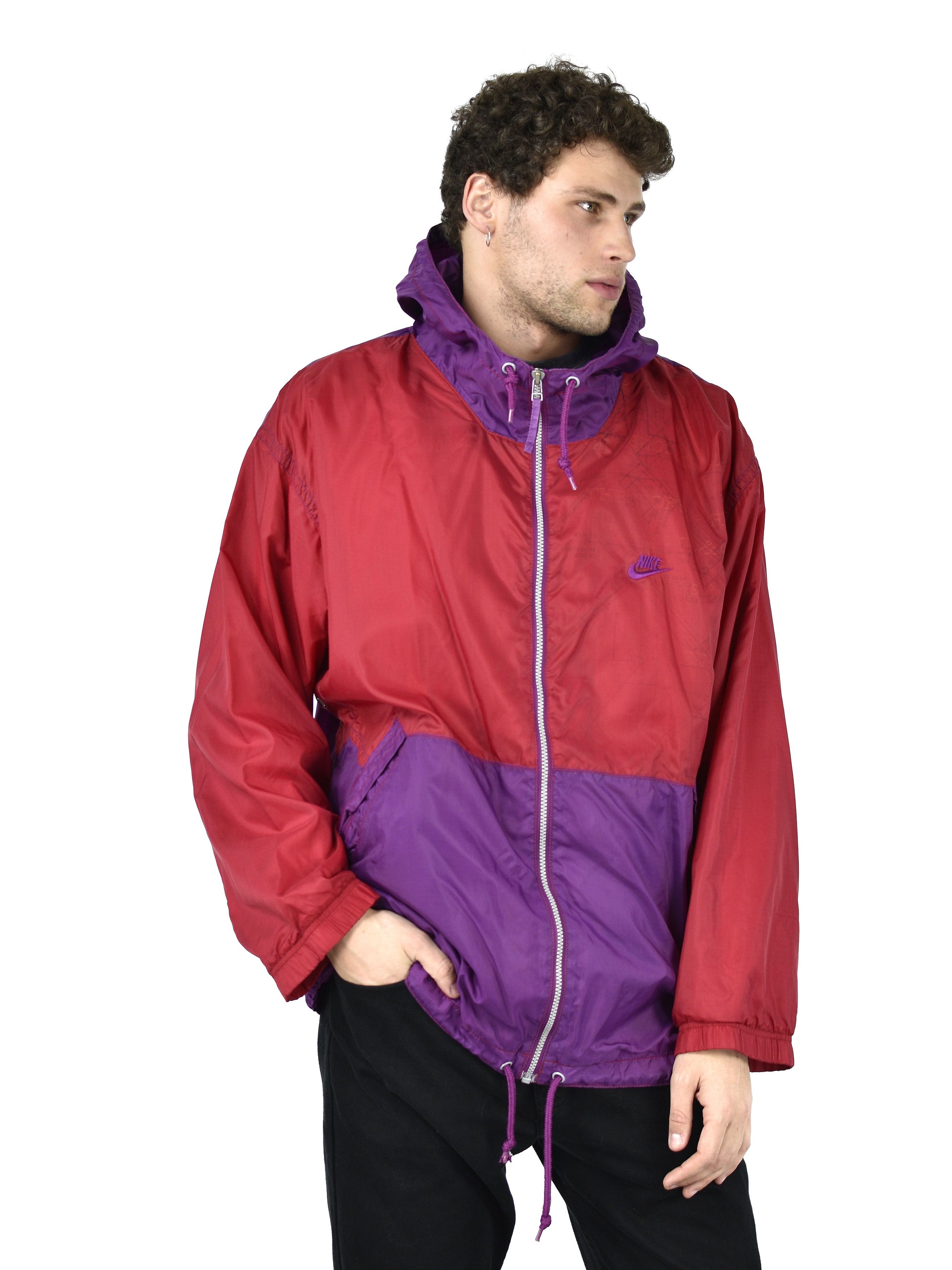 Nike Vintage Nike Track Light Nylon Jacket Size US XL / EU 56 / 4 - 10 Thumbnail