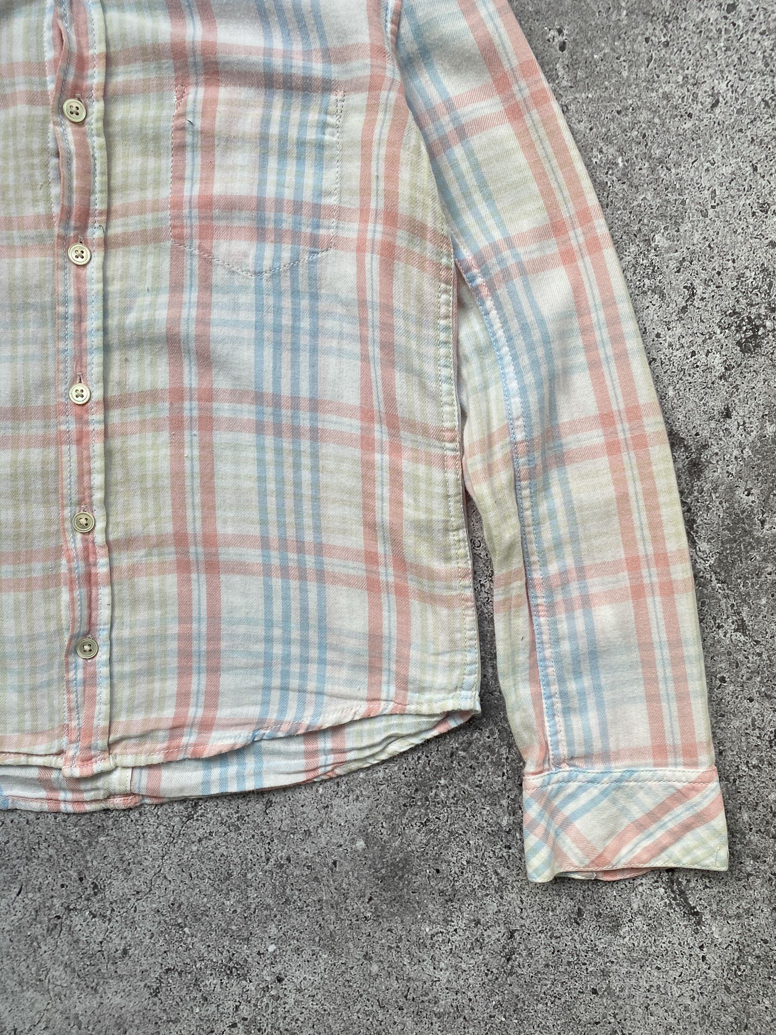 Acne Studios Acne Check Cropped Shirt Size 10 Size L / US 10 / IT 46 - 7 Thumbnail