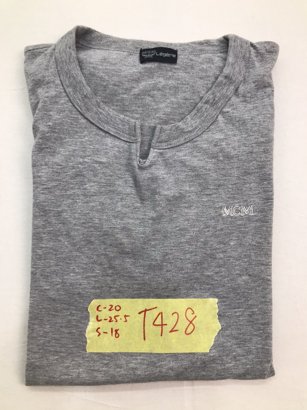MCM MCM Single Pocket Plain Tshirt Size US M / EU 48-50 / 2 - 8 Thumbnail