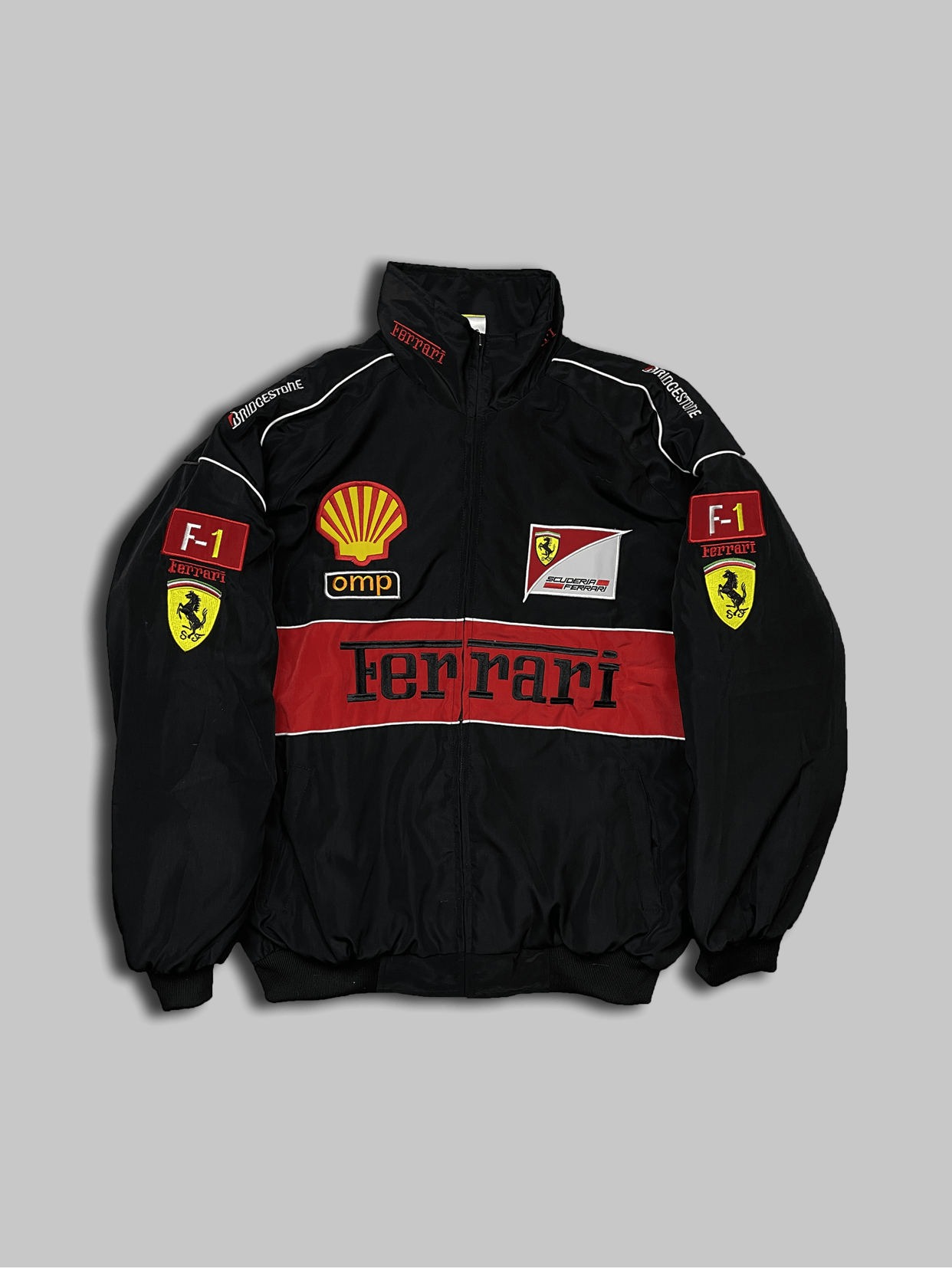 Nascar Jacket Ferrari Vintage Racing Jacket 90s Formula 1 Jacket buy (M)