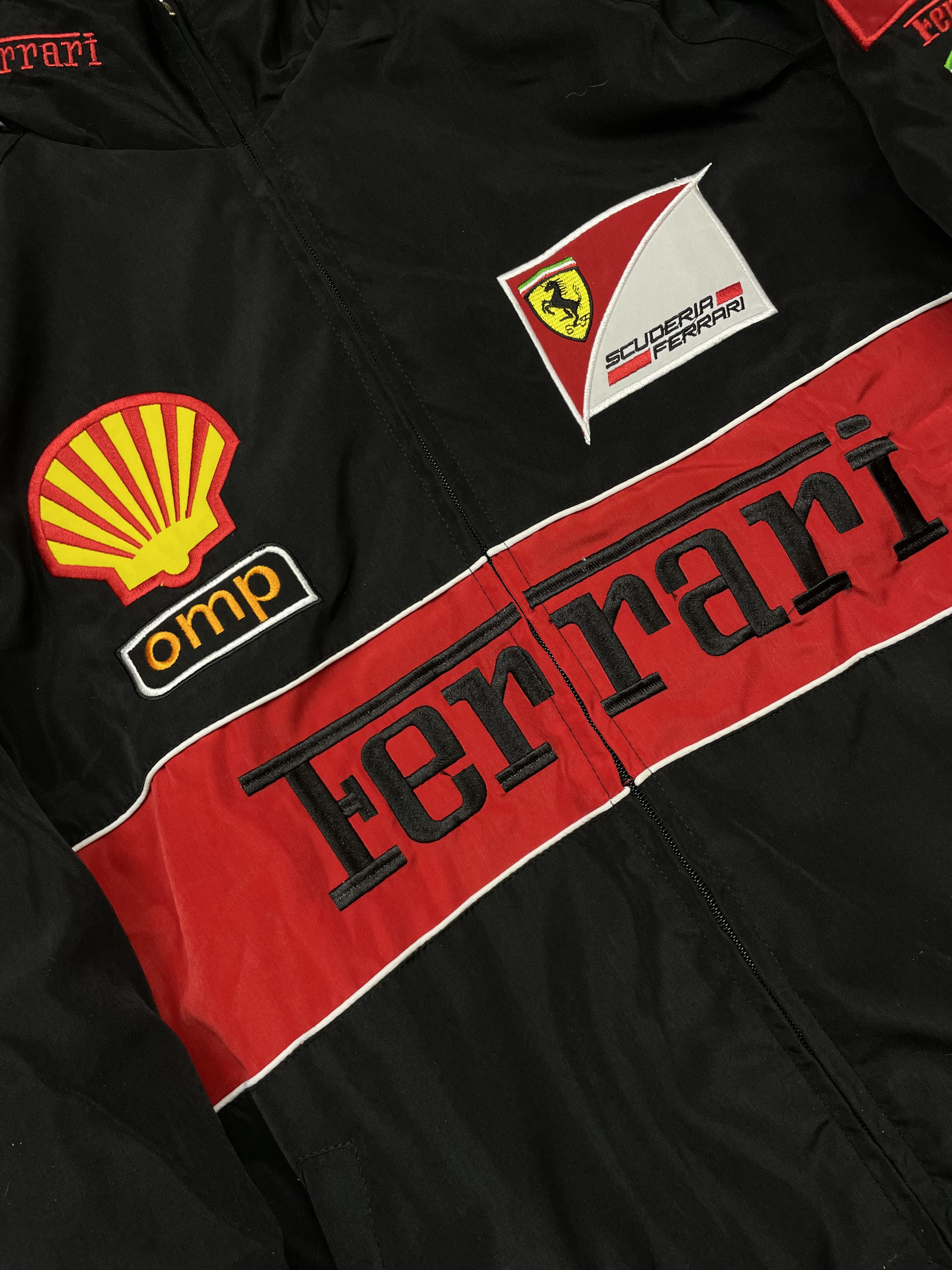 Ferrari × Vintage Ferrari F1 Vodafone Shell Vintage Racing Jacket Big Logo Size US L / EU 52-54 / 3 - 3 Thumbnail