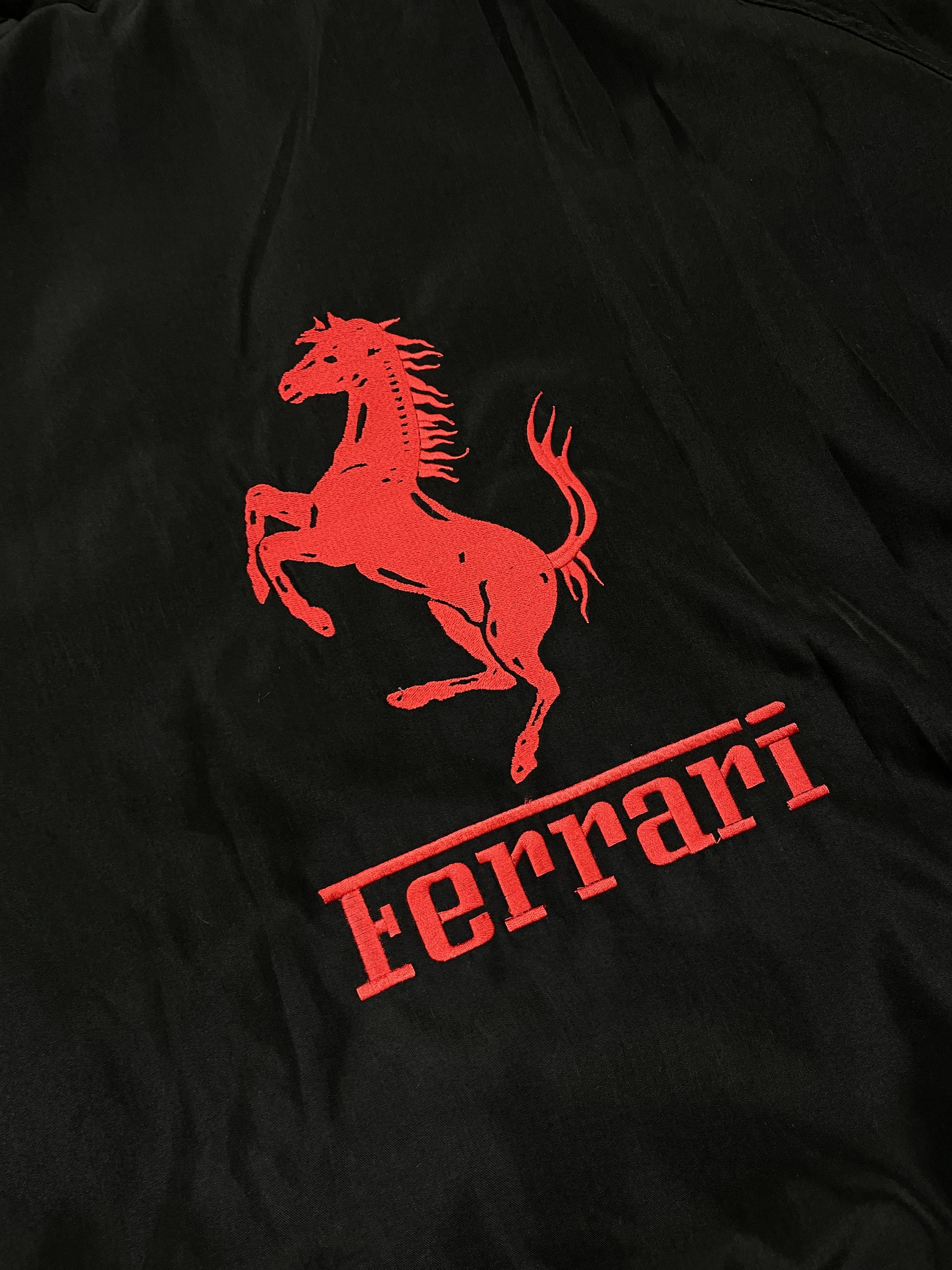 Ferrari × Vintage Ferrari F1 Vodafone Shell Vintage Racing Jacket Big Logo Size US L / EU 52-54 / 3 - 7 Thumbnail