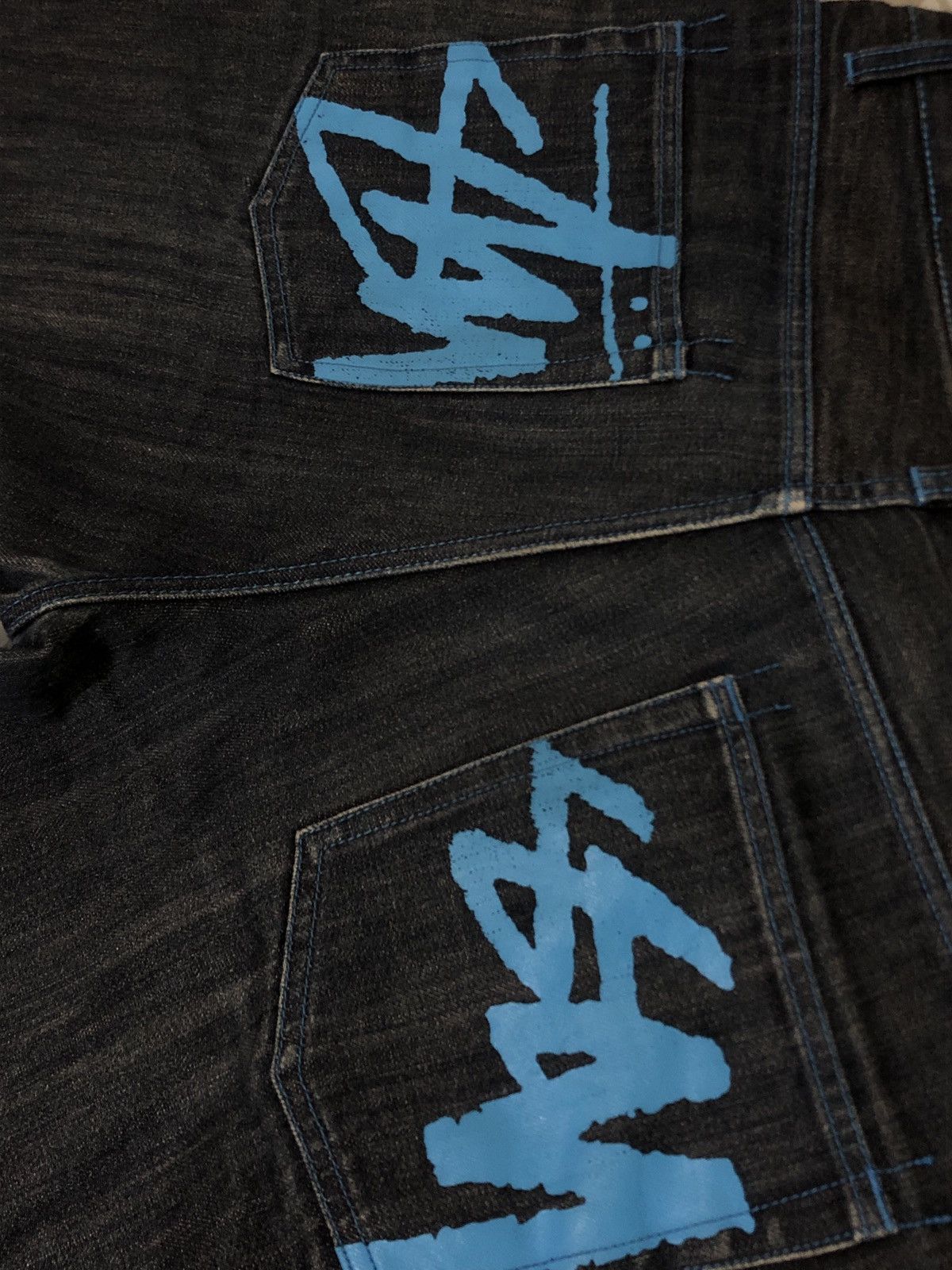 Stussy STUSSY SPELL OUT JORTS y2k Size US 32 / EU 48 - 6 Thumbnail
