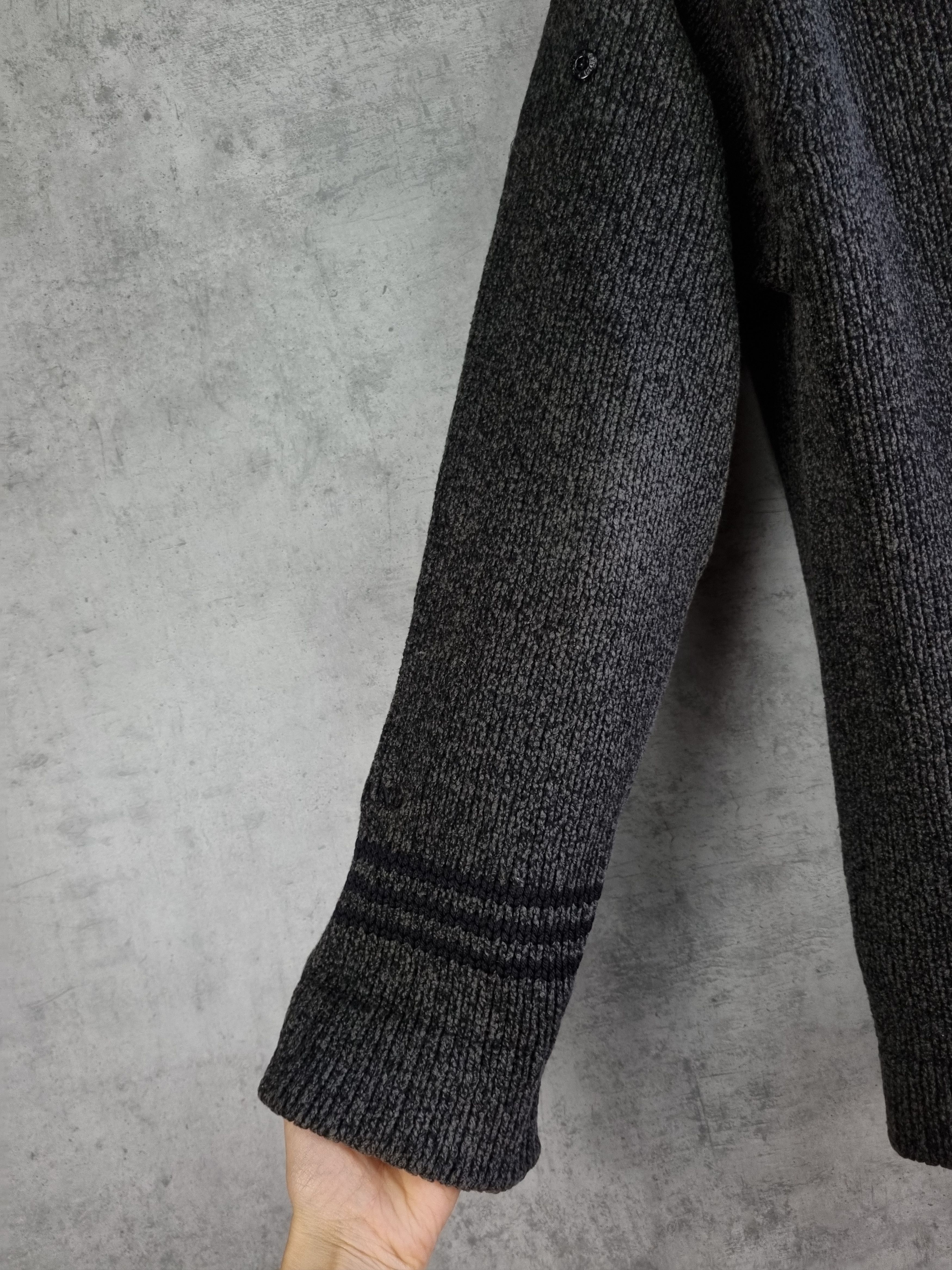 Stone Island × Vintage 90s Stone Island Vintage Knitted Sweater Relaxed fit Size US L / EU 52-54 / 3 - 21 Thumbnail