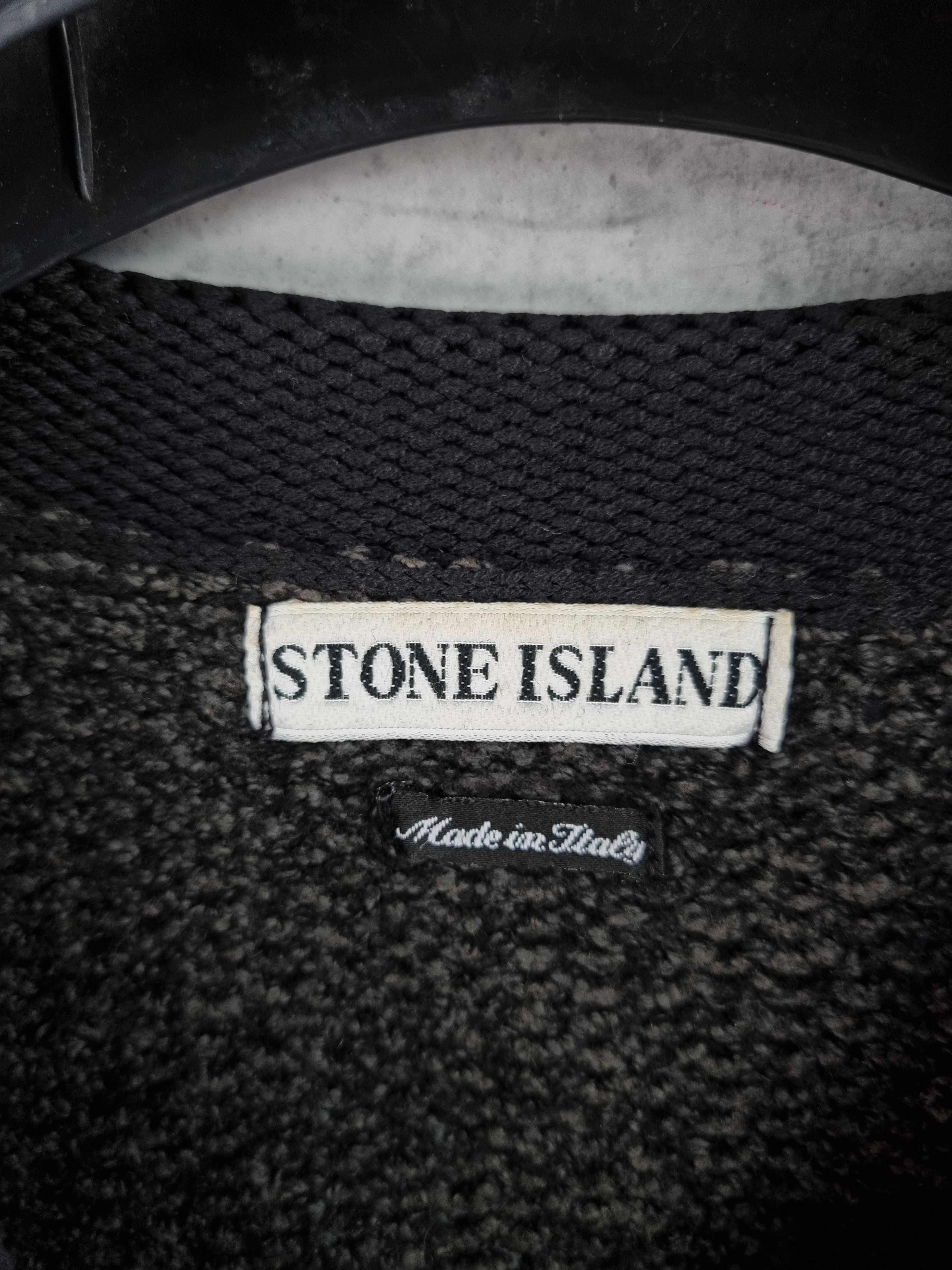 Stone Island × Vintage 90s Stone Island Vintage Knitted Sweater Relaxed fit Size US L / EU 52-54 / 3 - 10 Thumbnail
