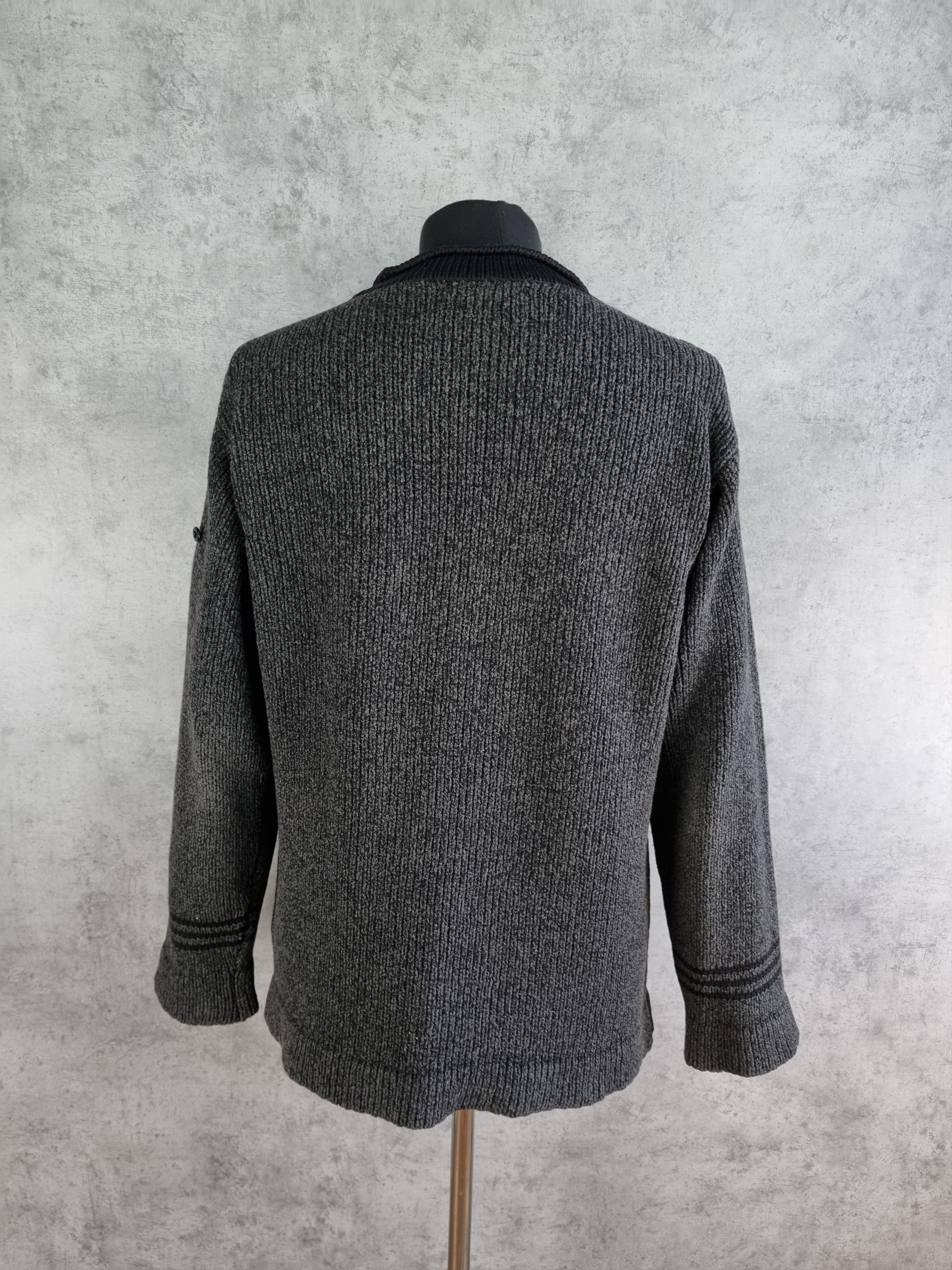 Stone Island × Vintage 90s Stone Island Vintage Knitted Sweater Relaxed fit Size US L / EU 52-54 / 3 - 4 Thumbnail