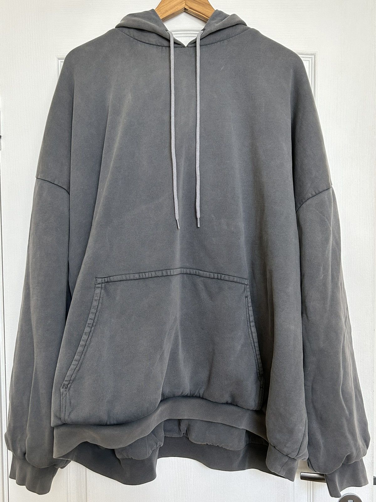 Gap YZY GAP unrealised Poetic Gray hoodie | Grailed