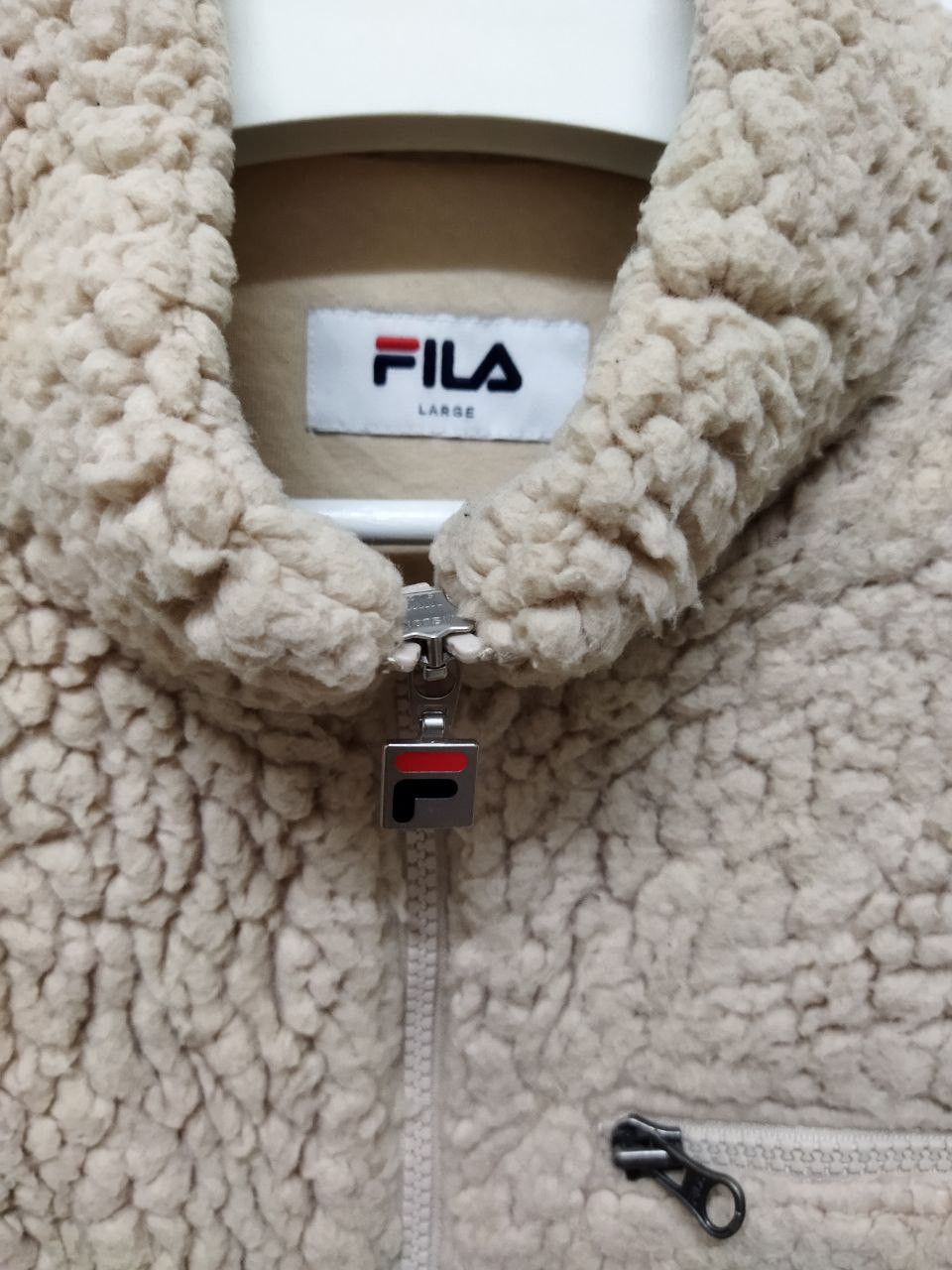 Fila Fila Deep Pile Sherpa Jacket Size US L / EU 52-54 / 3 - 5 Thumbnail