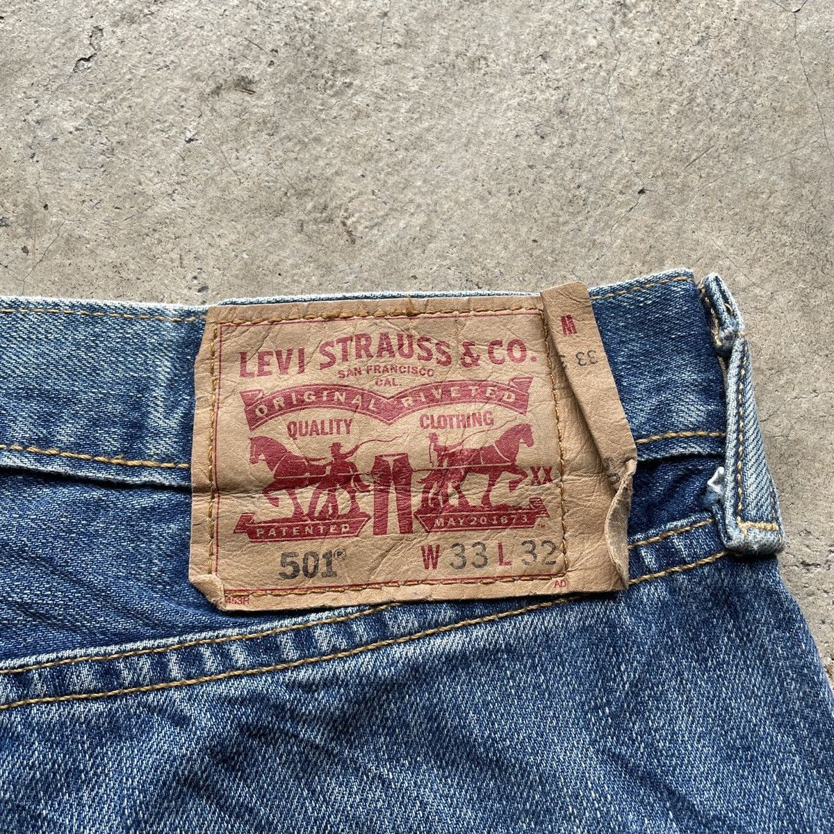 Levi's Vintage Levi’s 501 Jeans W33x32.5 Levi’s Faded Denim Pants Size US 33 - 9 Thumbnail