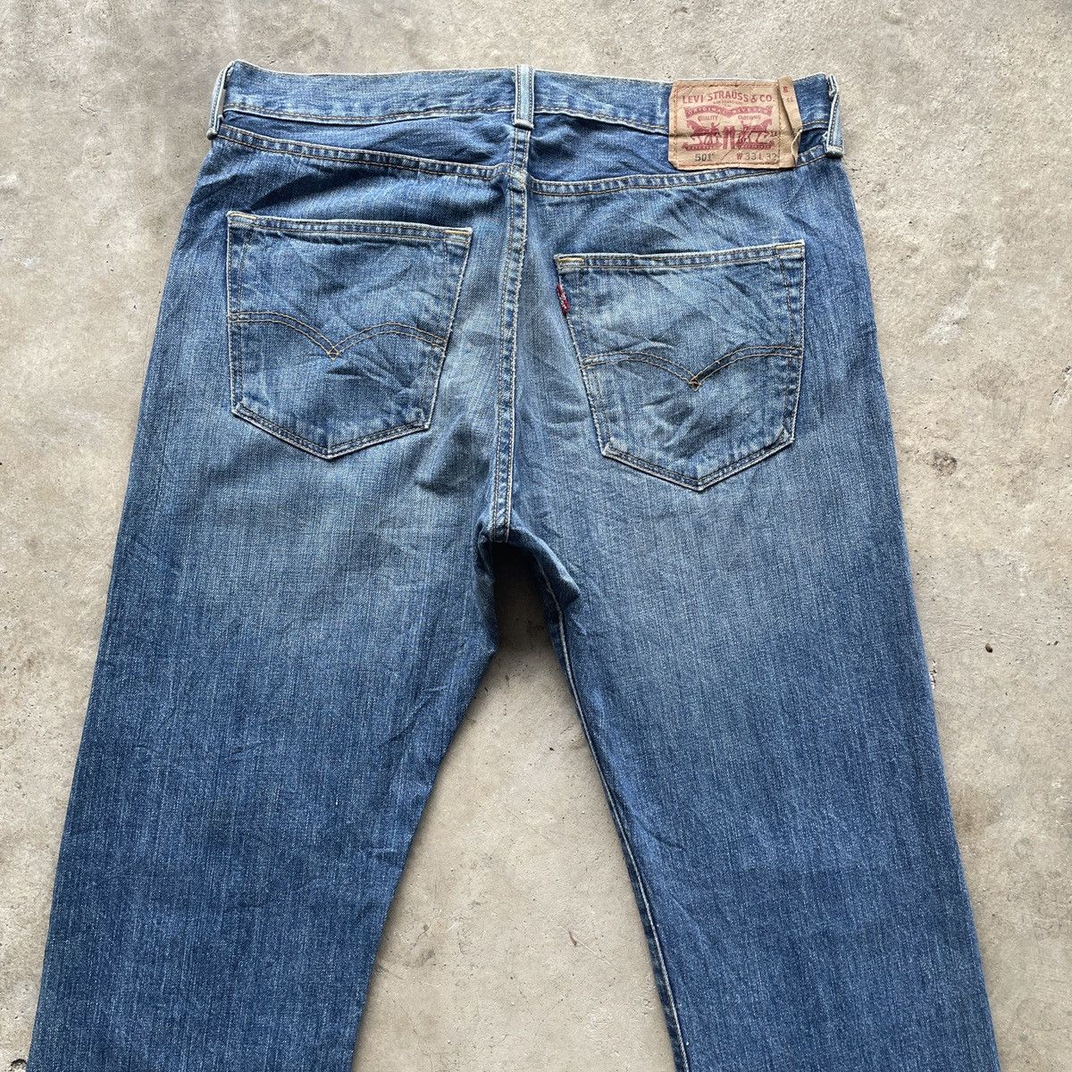 Levi's Vintage Levi’s 501 Jeans W33x32.5 Levi’s Faded Denim Pants Size US 33 - 10 Thumbnail