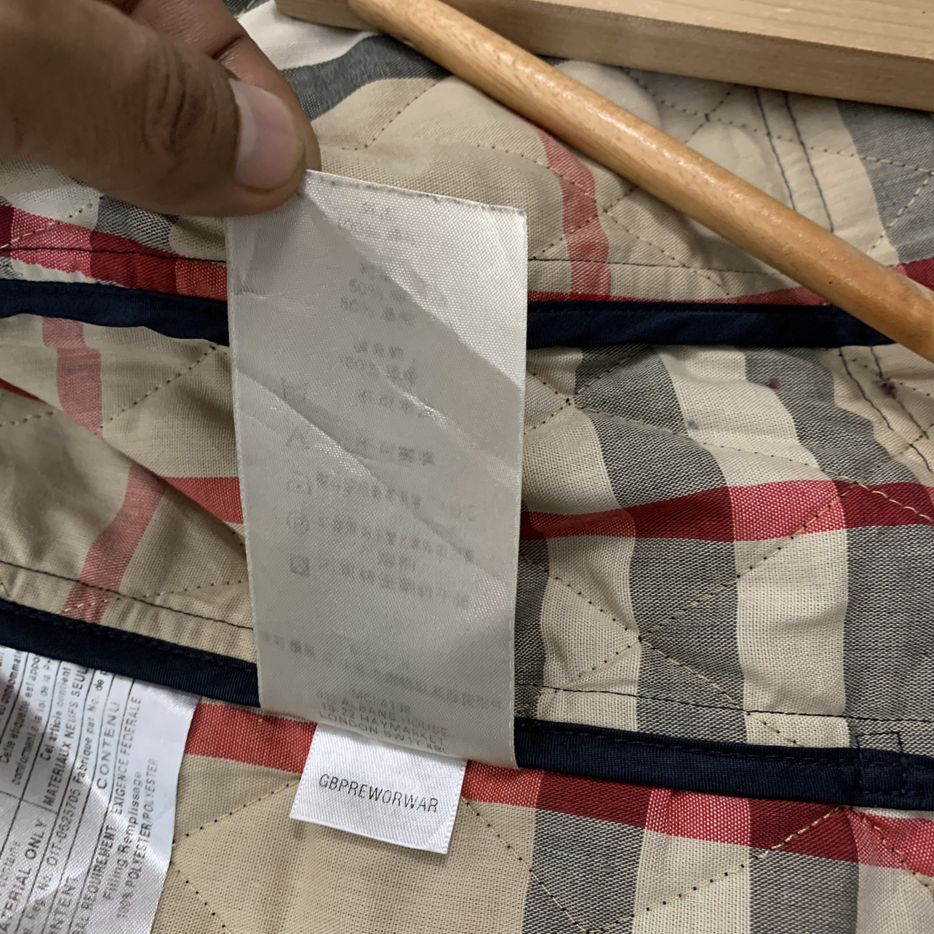 Burberry Burberry London Quilted Nova Check Long Jacket Size S / US 4 / IT 40 - 9 Thumbnail