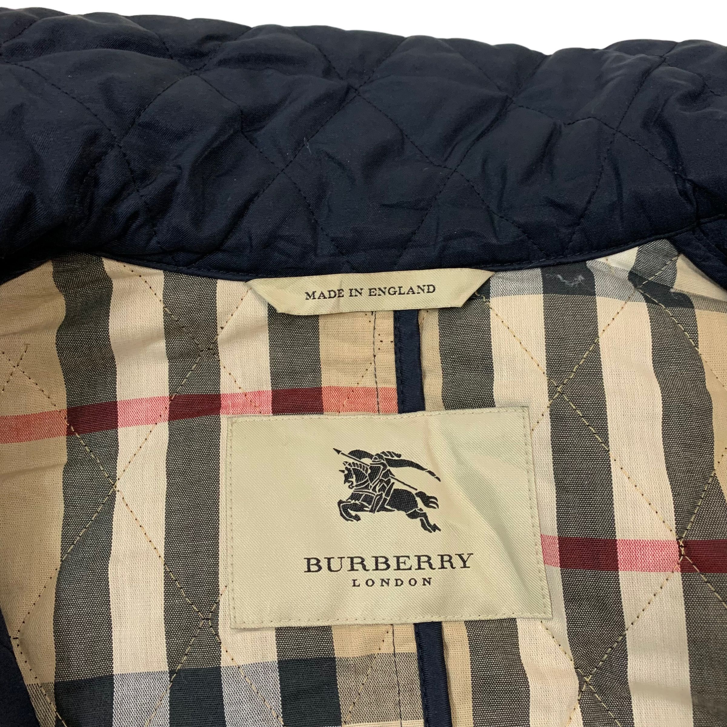 Burberry Burberry London Quilted Nova Check Long Jacket Size S / US 4 / IT 40 - 7 Thumbnail