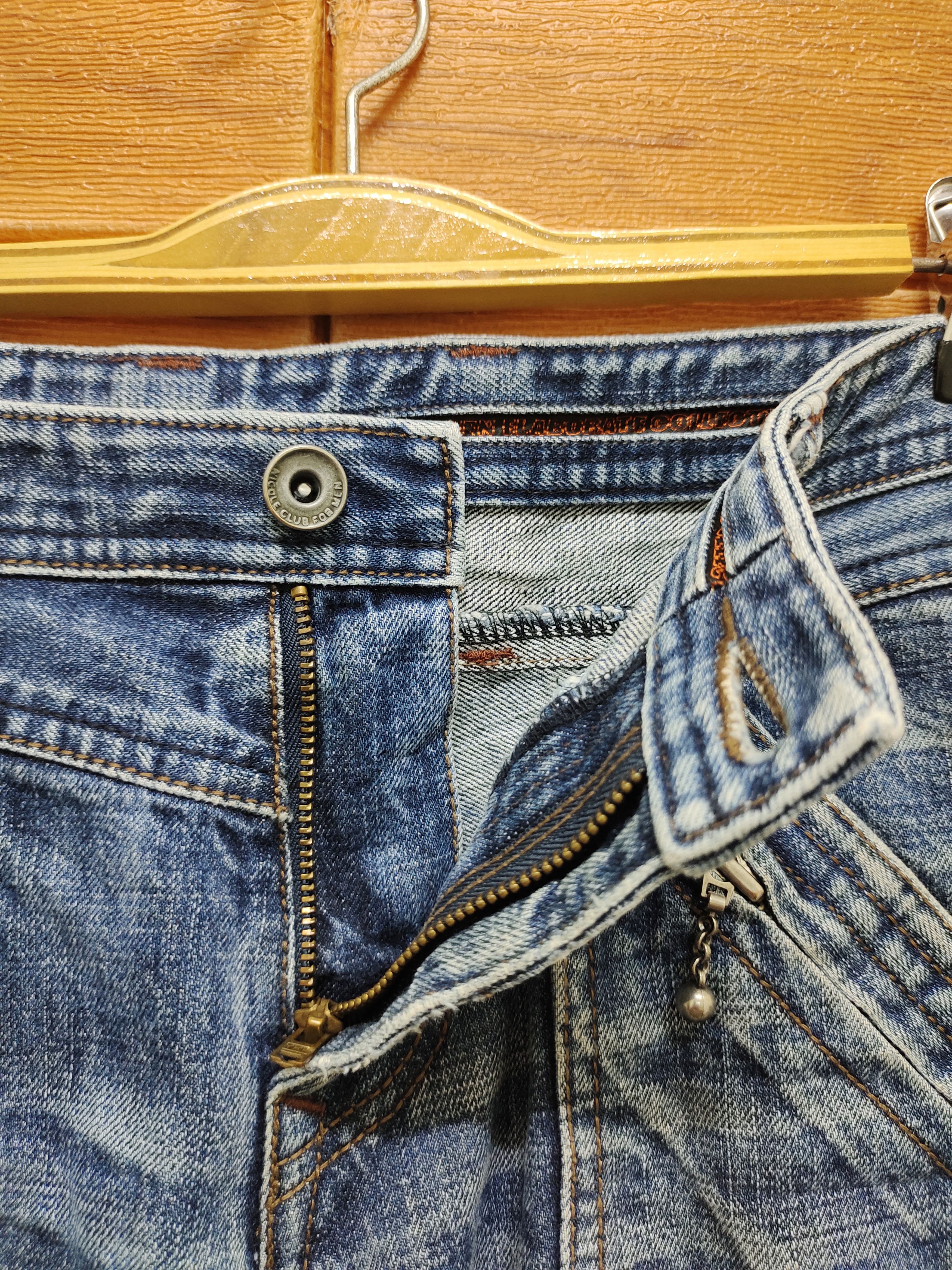 Nicole Club Vintage Nicole Tactical Multi Pocket Cargo Denim Jeans Size US 32 / EU 48 - 16 Thumbnail