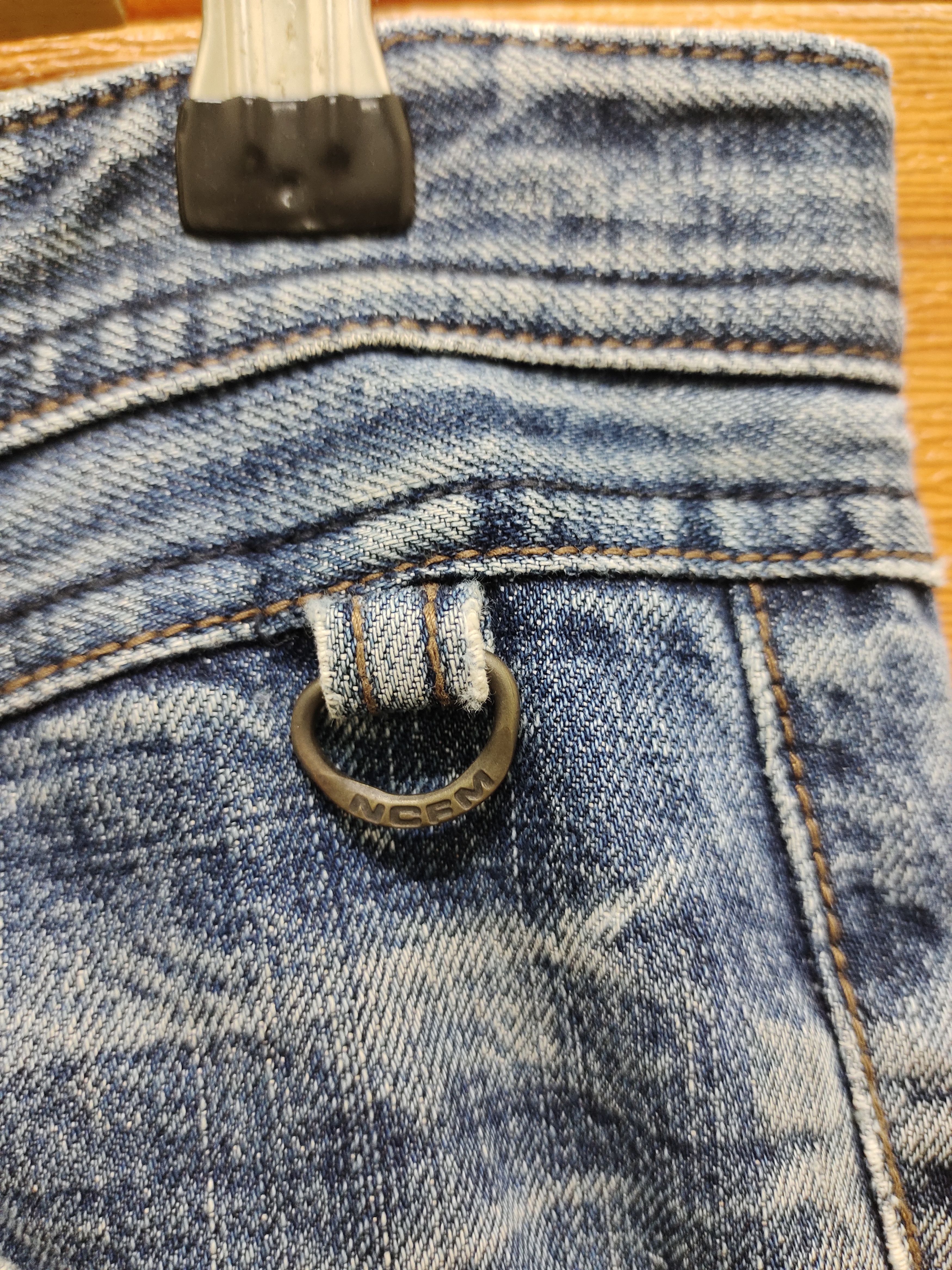 Nicole Club Vintage Nicole Tactical Multi Pocket Cargo Denim Jeans Size US 32 / EU 48 - 5 Thumbnail