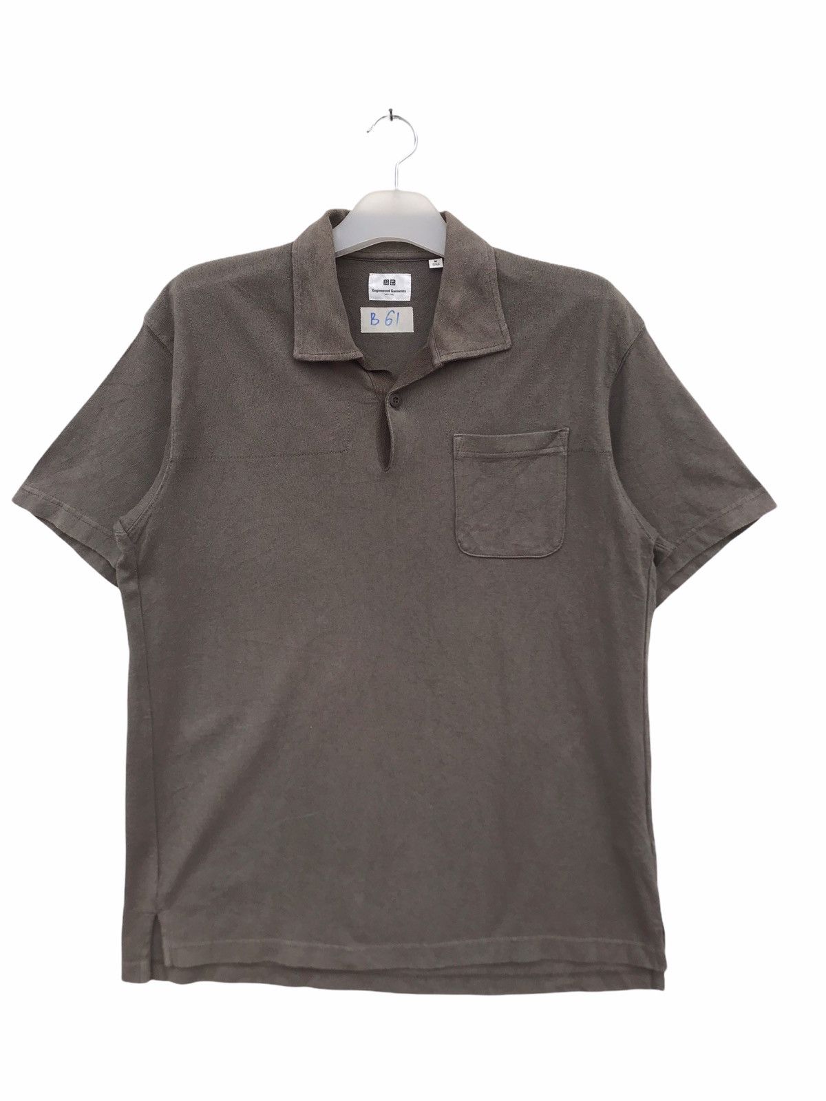 image of Engineered Garments x Uniqlo Engineered Garment Polo in Green, Men's (Size Large)