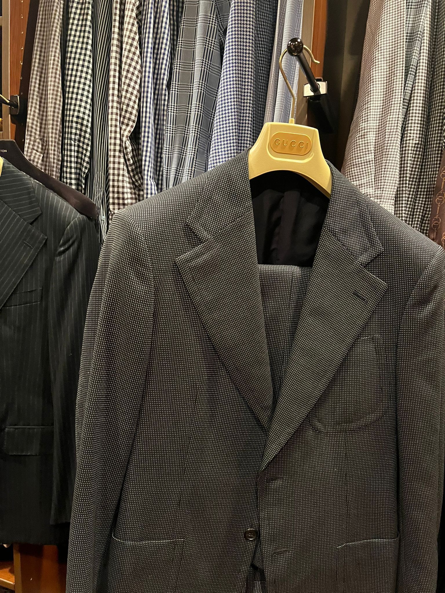 Gucci × Tom Ford Suits in Grey Size US M / EU 48-50 / 2 - 3 Thumbnail