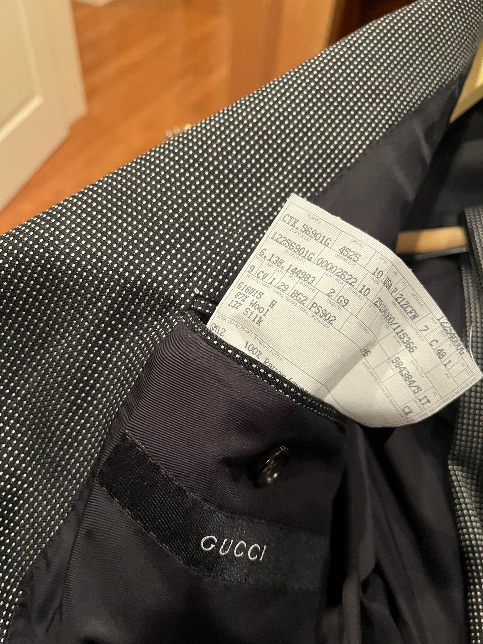 Gucci × Tom Ford Suits in Grey Size US M / EU 48-50 / 2 - 13 Thumbnail