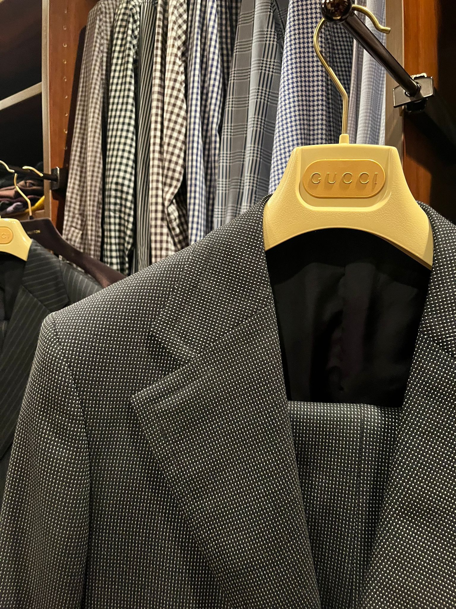 Gucci × Tom Ford Suits in Grey Size US M / EU 48-50 / 2 - 5 Thumbnail
