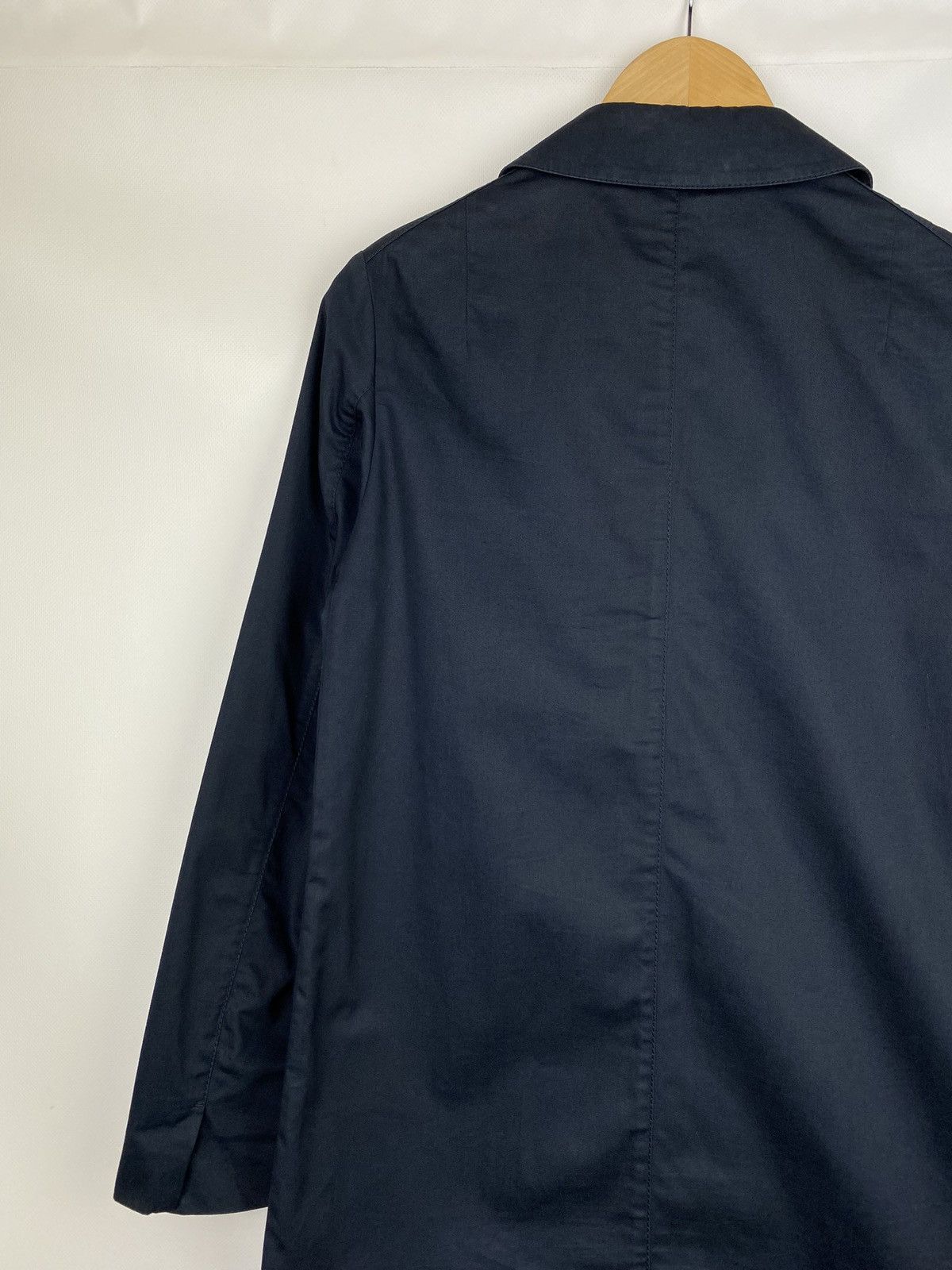 Prada Prada ladies single breasted trench coat size 42 navy Size M / US 6-8 / IT 42-44 - 16 Thumbnail