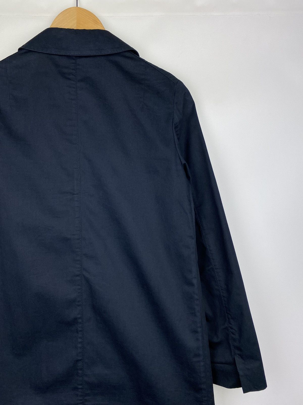 Prada Prada ladies single breasted trench coat size 42 navy Size M / US 6-8 / IT 42-44 - 17 Thumbnail
