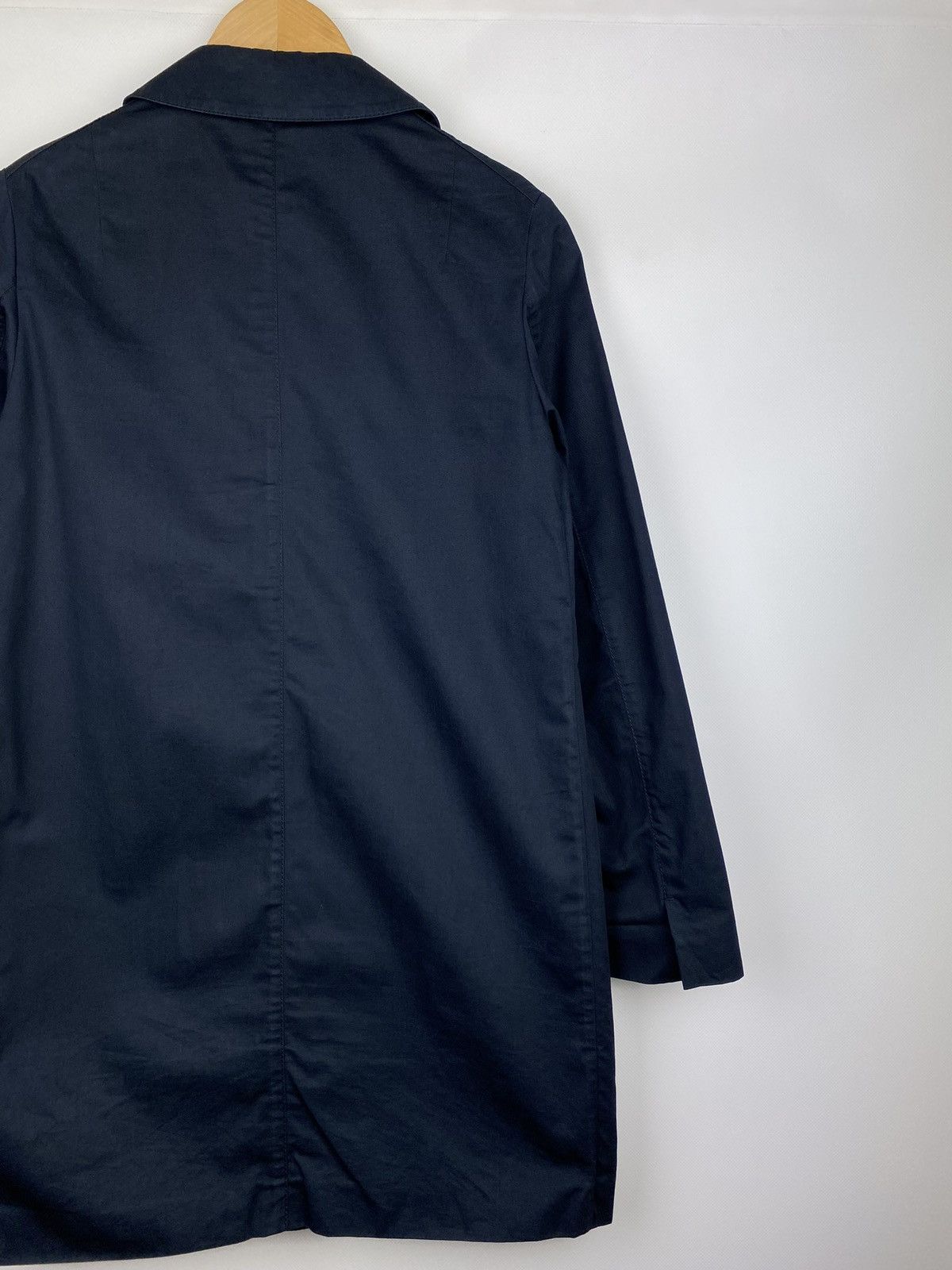 Prada Prada ladies single breasted trench coat size 42 navy Size M / US 6-8 / IT 42-44 - 15 Thumbnail