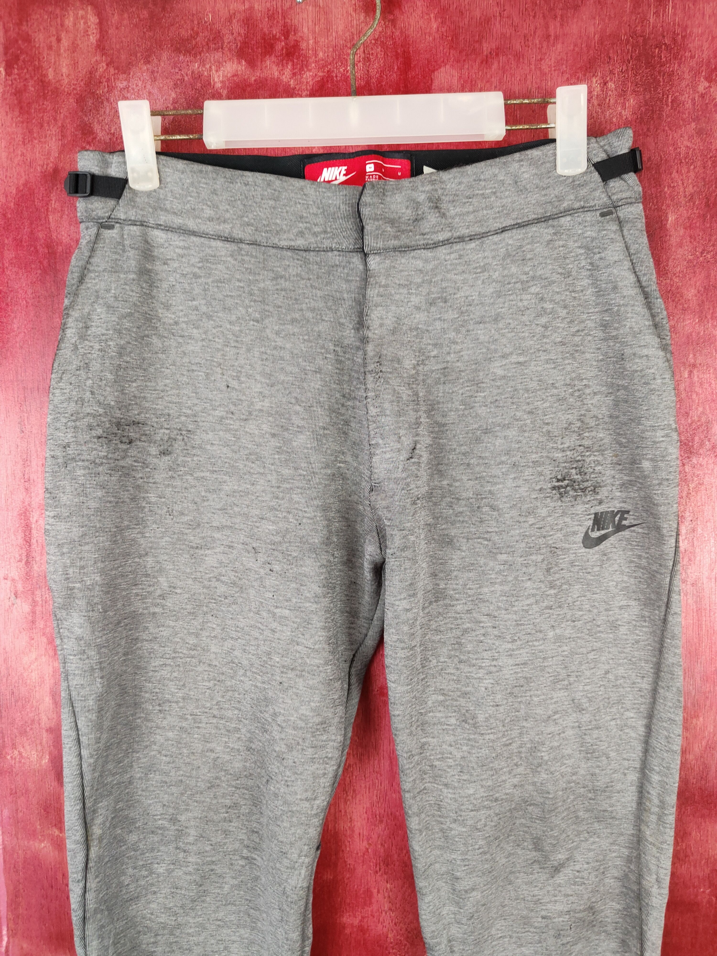 Nike Nike Gray Multi Pocket Tactical jogger Sweatpants #S555 Size US 30 / EU 46 - 2 Thumbnail