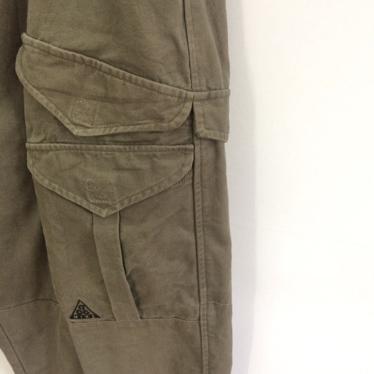 Nike 🔥NIKE ACG CARGO TACTICAL POCKET BROWN BAGGY PANTS Size US 30 / EU 46 - 4 Thumbnail