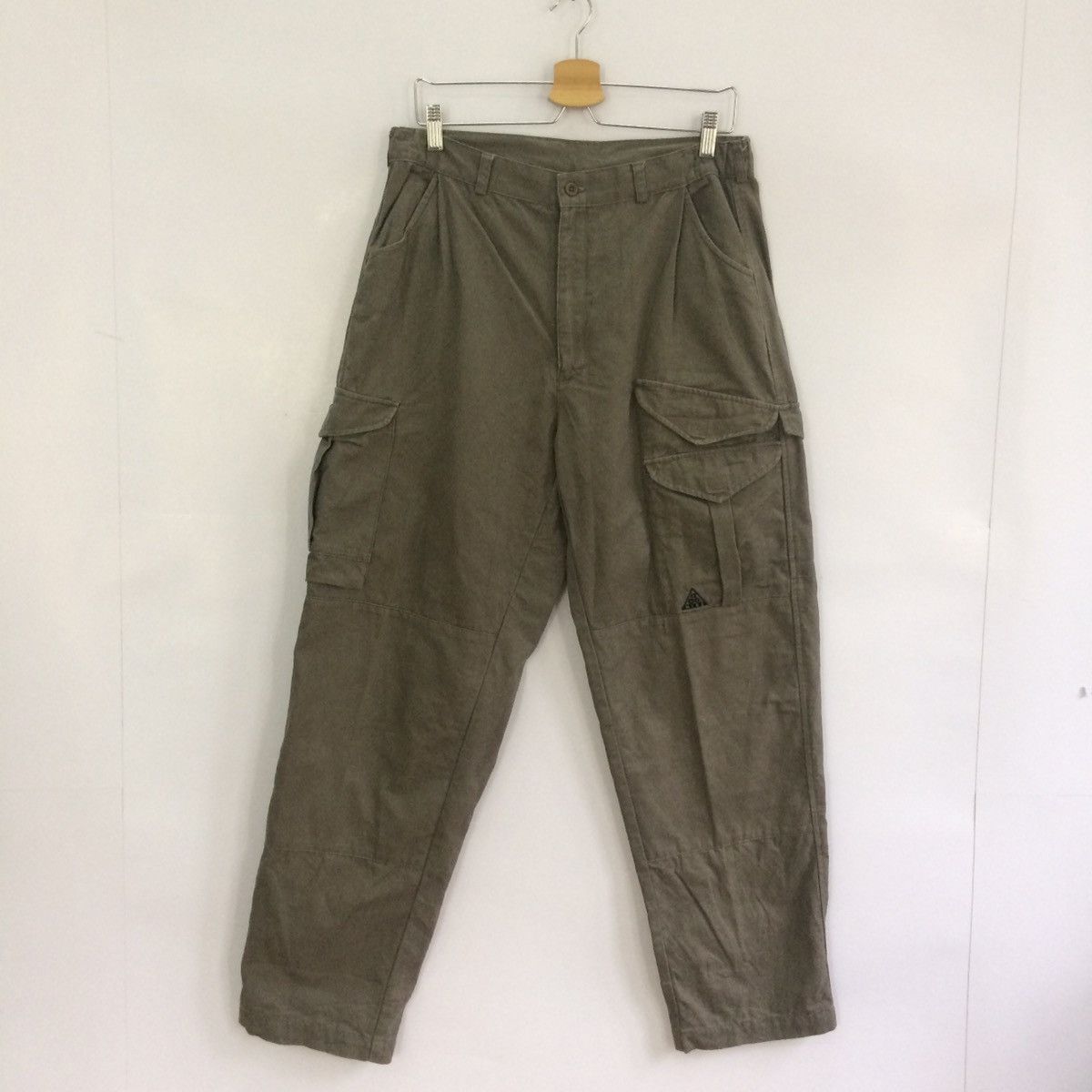 Nike 🔥NIKE ACG CARGO TACTICAL POCKET BROWN BAGGY PANTS Size US 30 / EU 46 - 1 Thumbnail