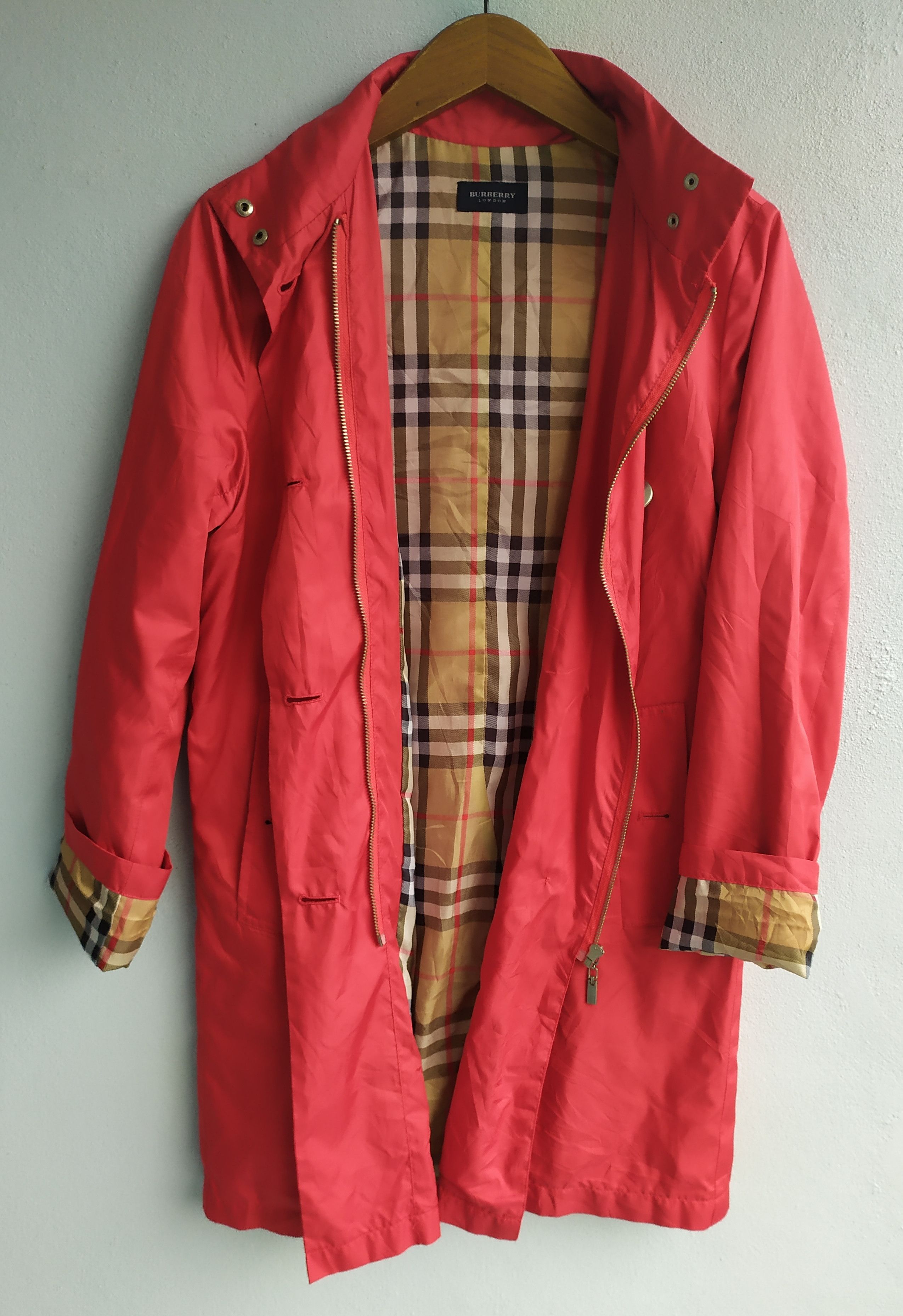 Burberry × Vintage Vintage Burberry women’s Nova check Jacket Size ONE SIZE - 1 Thumbnail