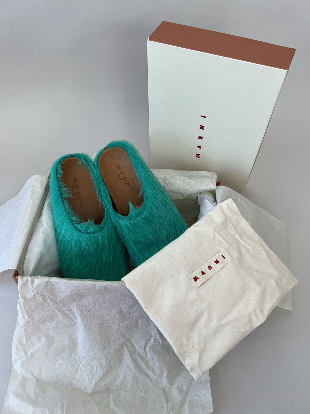 Marni Marni Fussbett Pony Hair Mules Size US 8 / EU 41 - 7 Thumbnail
