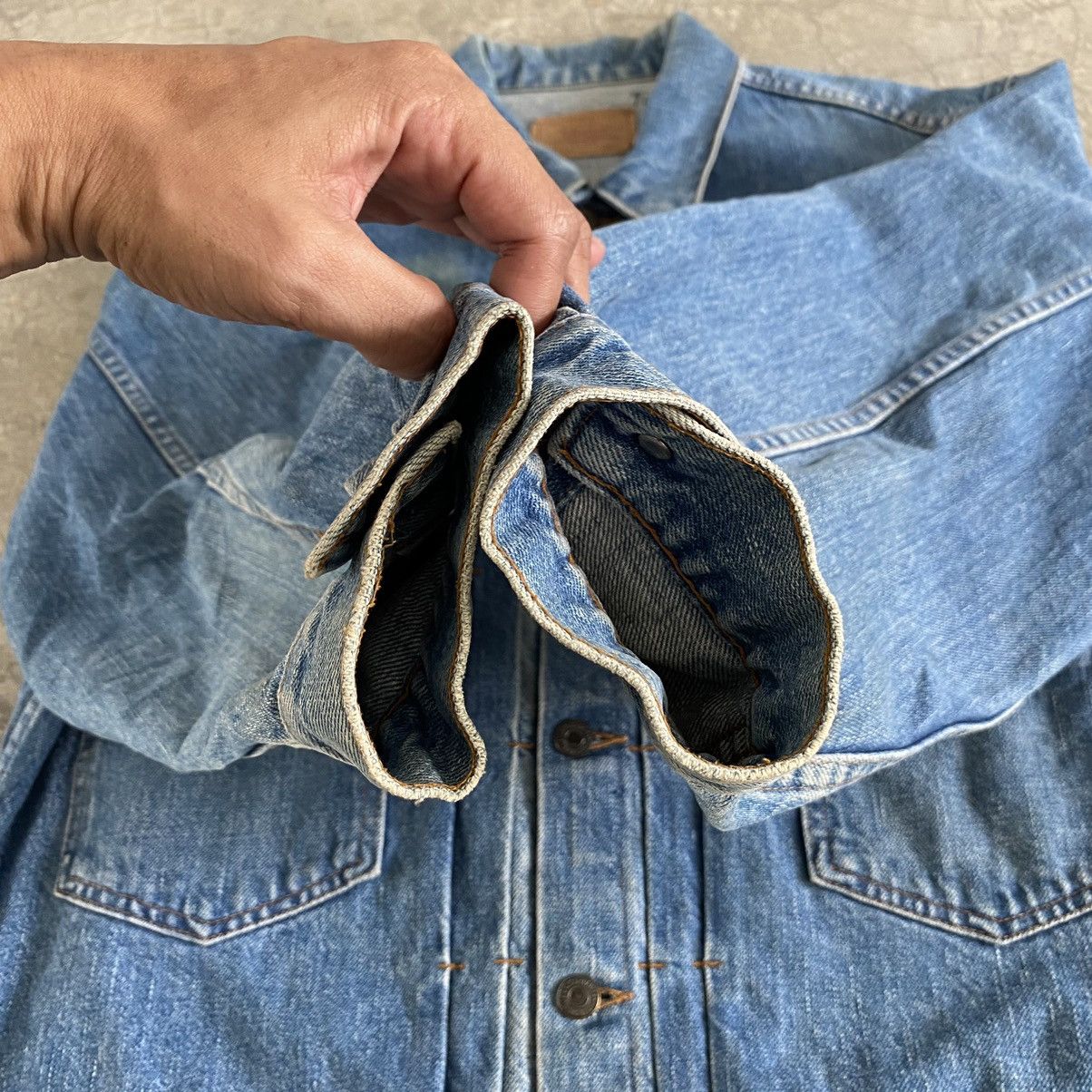 Levi's VTG Levi’s 502 Type 2 Orange Tab Pleated Denim Jacket Japan Size US L / EU 52-54 / 3 - 11 Thumbnail