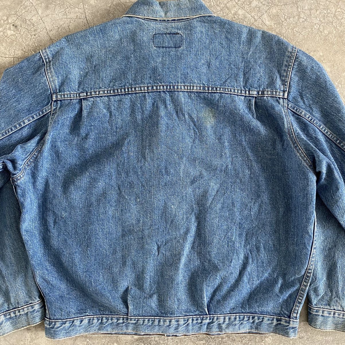 Levi's VTG Levi’s 502 Type 2 Orange Tab Pleated Denim Jacket Japan Size US L / EU 52-54 / 3 - 15 Thumbnail