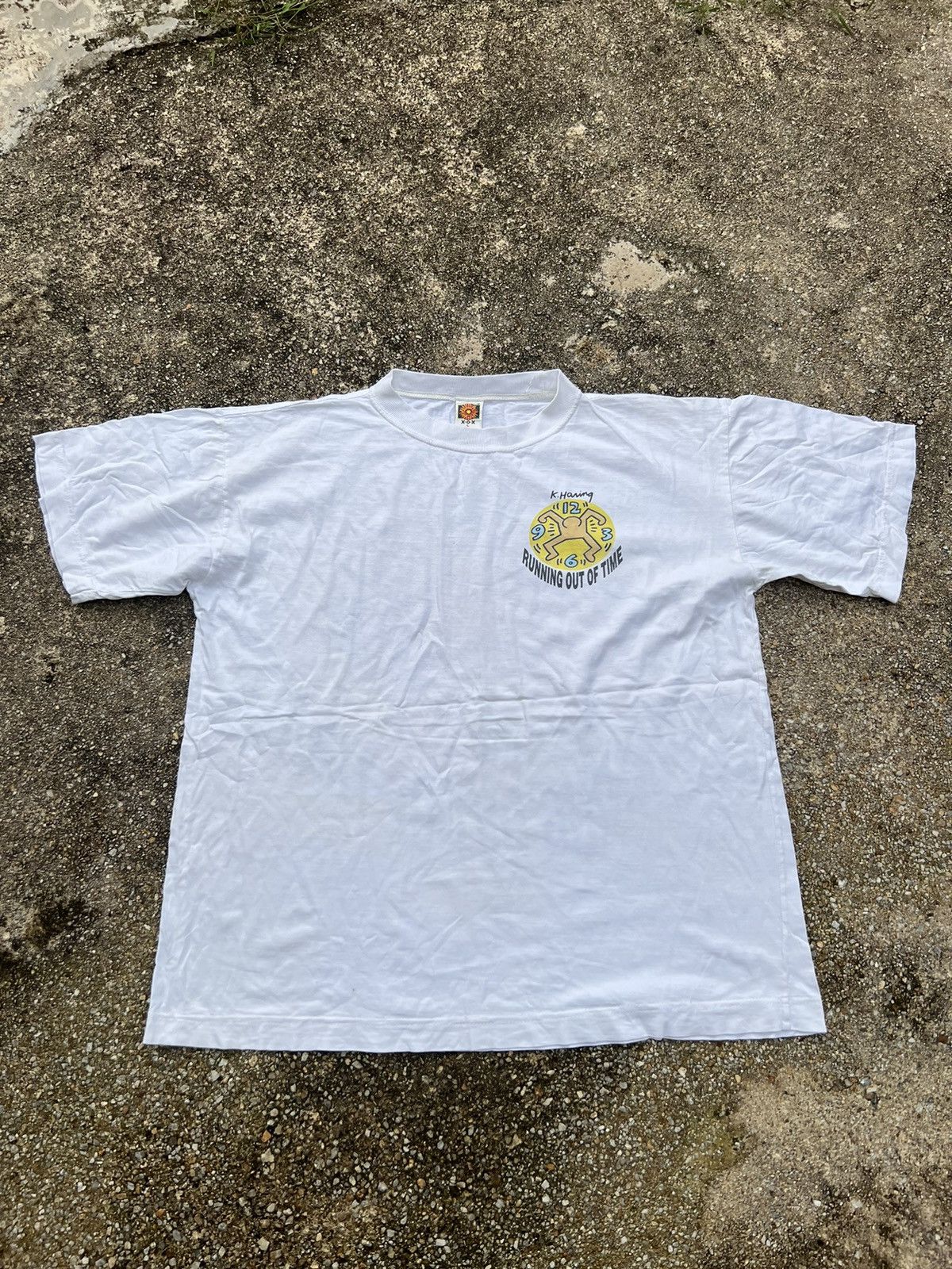 Keith Haring × Vintage Vintage 1991 Keith Haring Spell Out Shirt Size US L / EU 52-54 / 3 - 2 Thumbnail